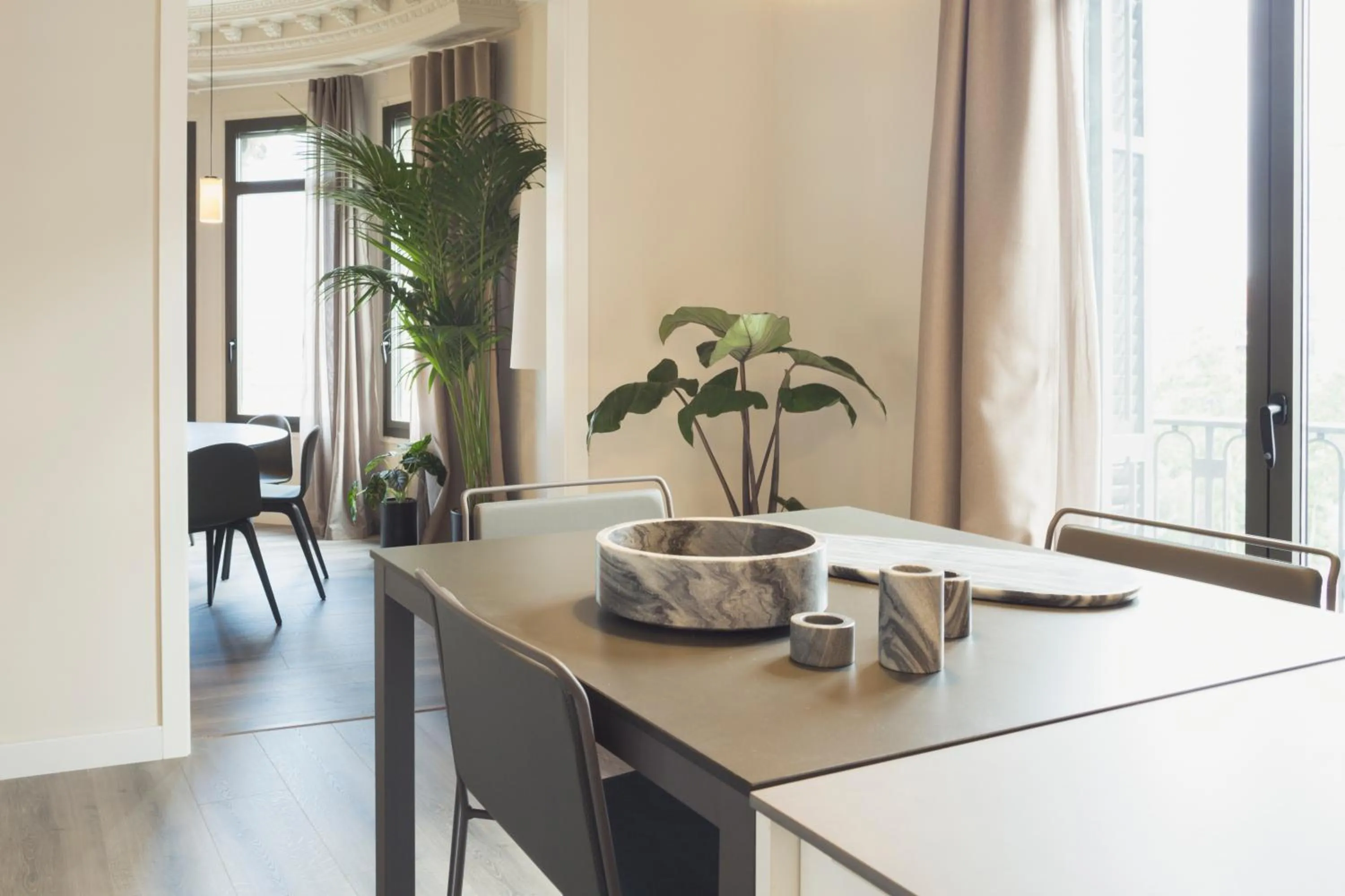 Kitchen or kitchenette in Casagrand Luxury Apartments Barcelona