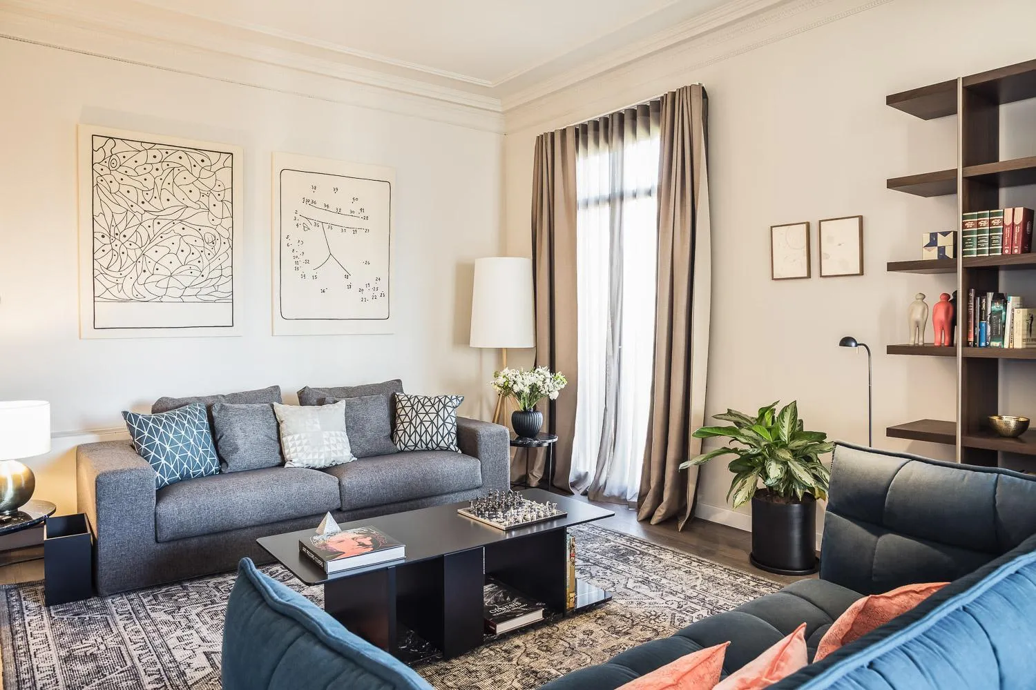 Living room in Casagrand Luxury Apartments Barcelona