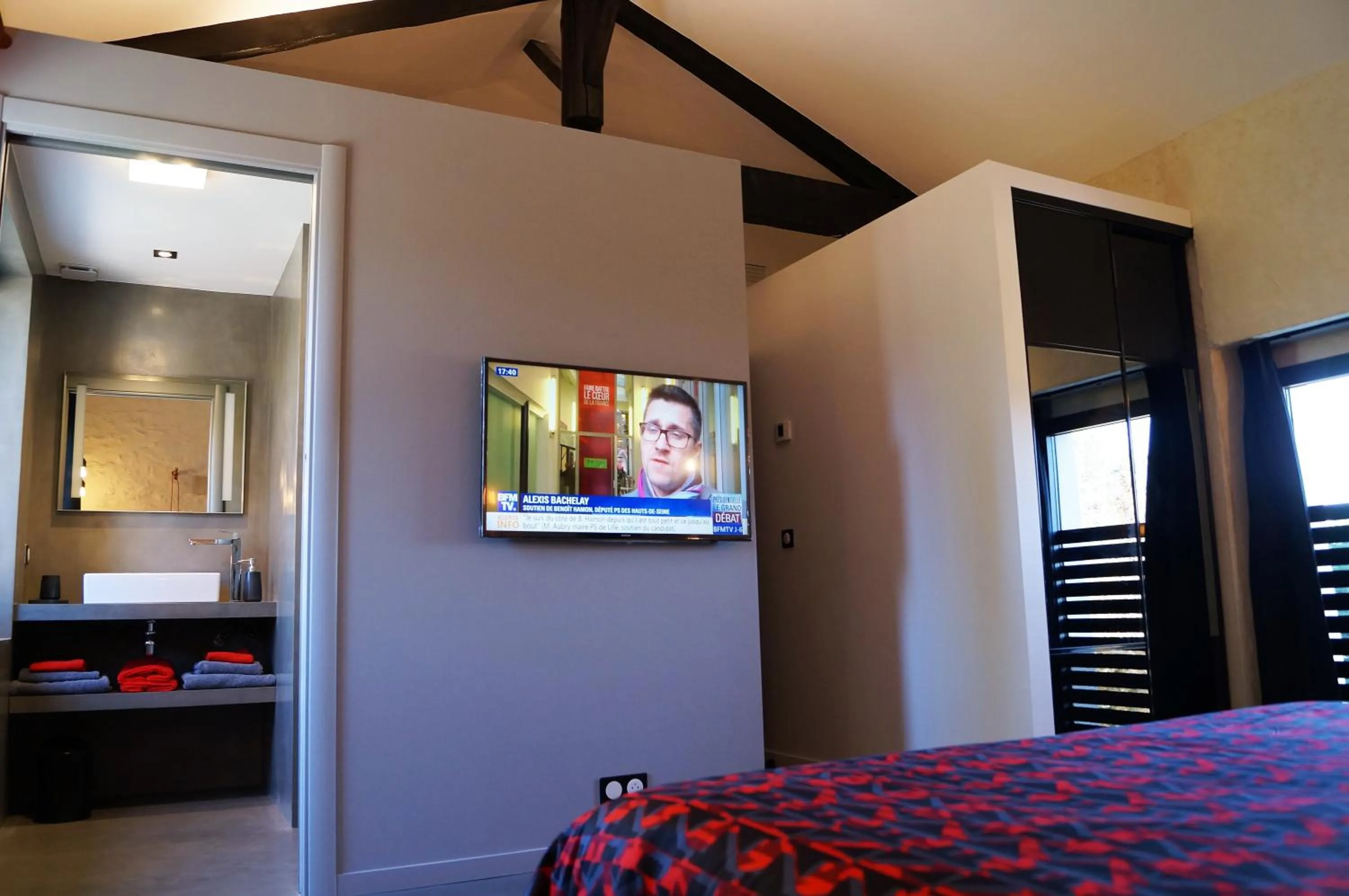 Bedroom, Bed in le mas de colongene