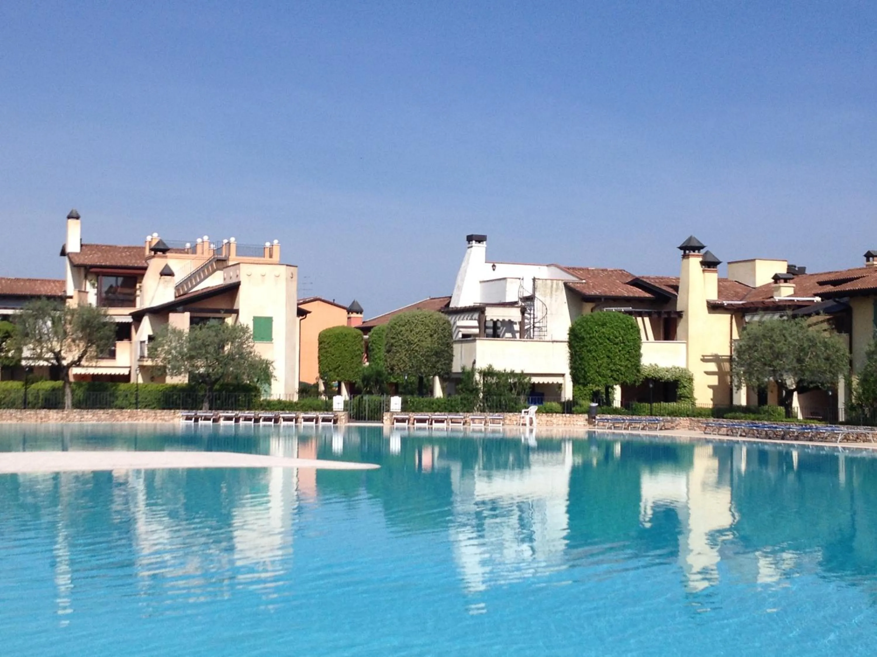 Pool view in Garda Resort Village