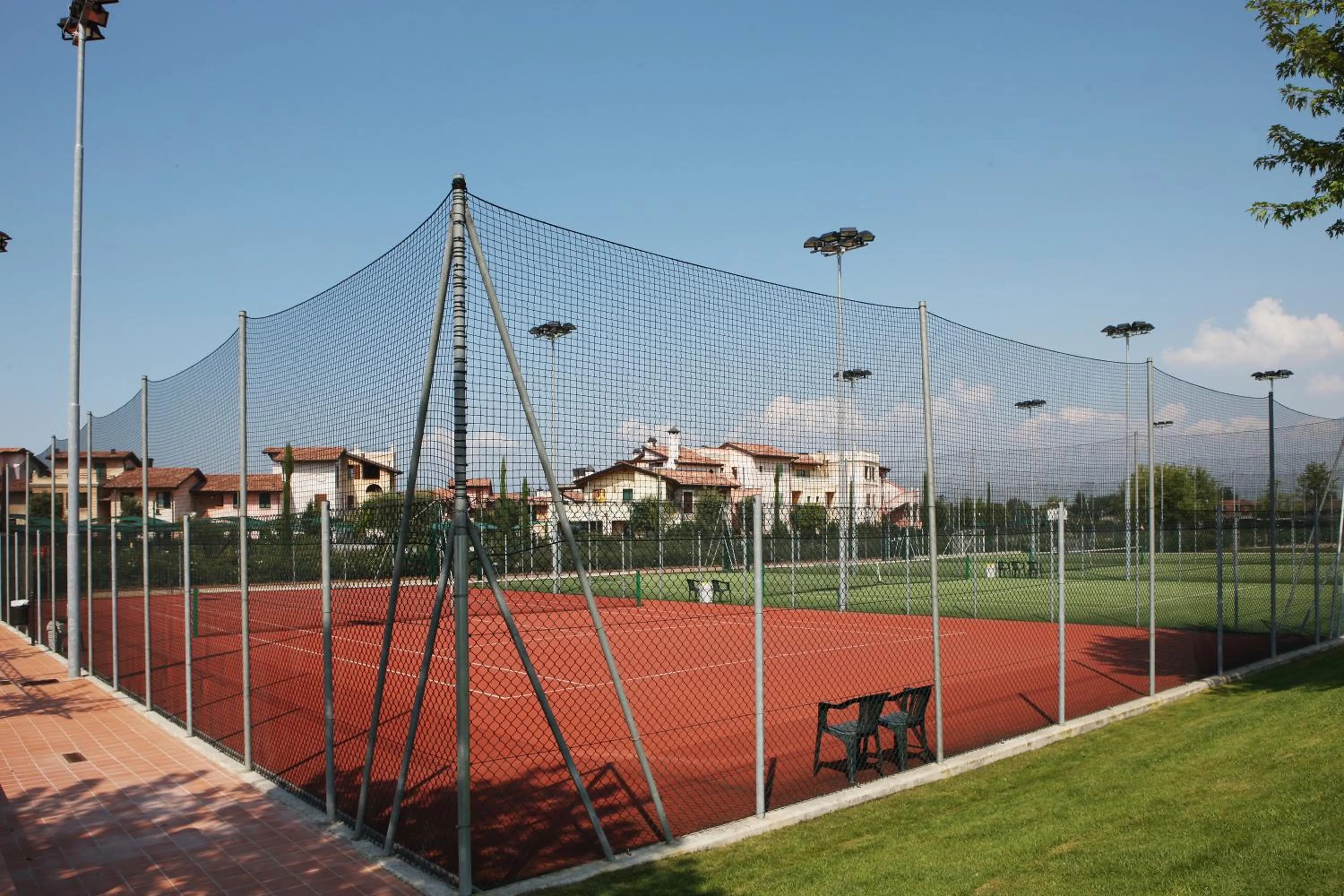 Tennis court in Garda Resort Village