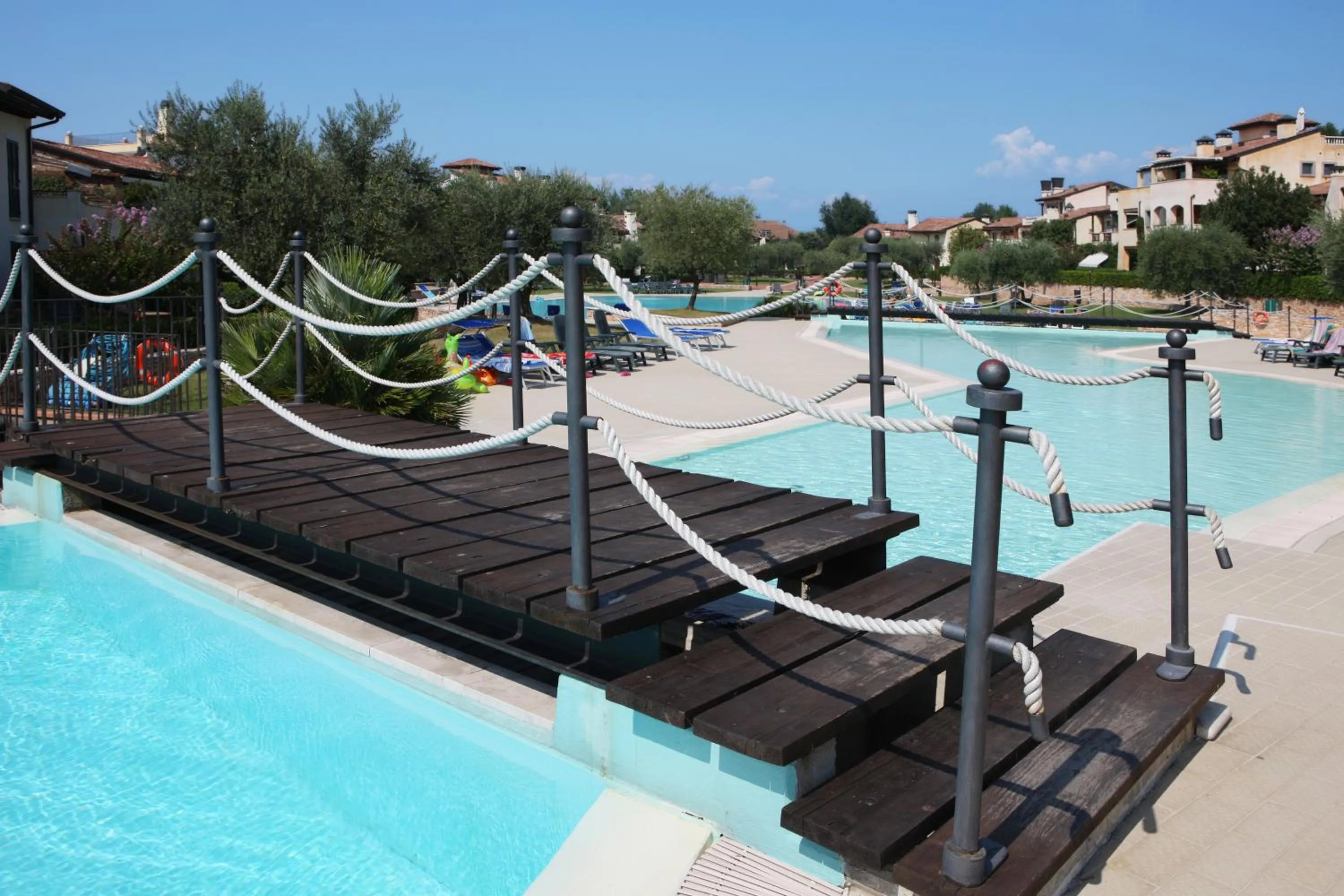 Pool view in Garda Resort Village