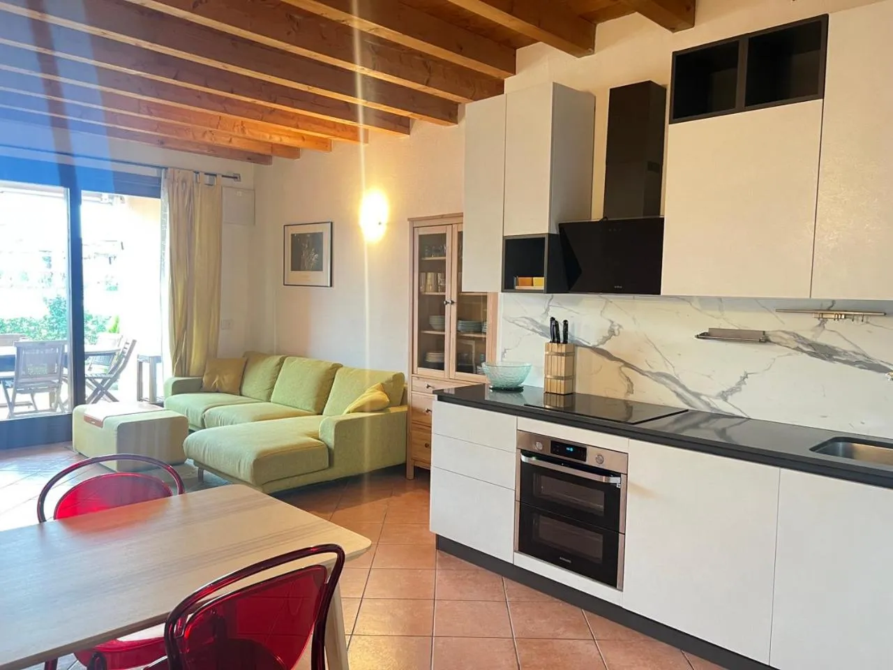 Kitchen or kitchenette in Garda Resort Village
