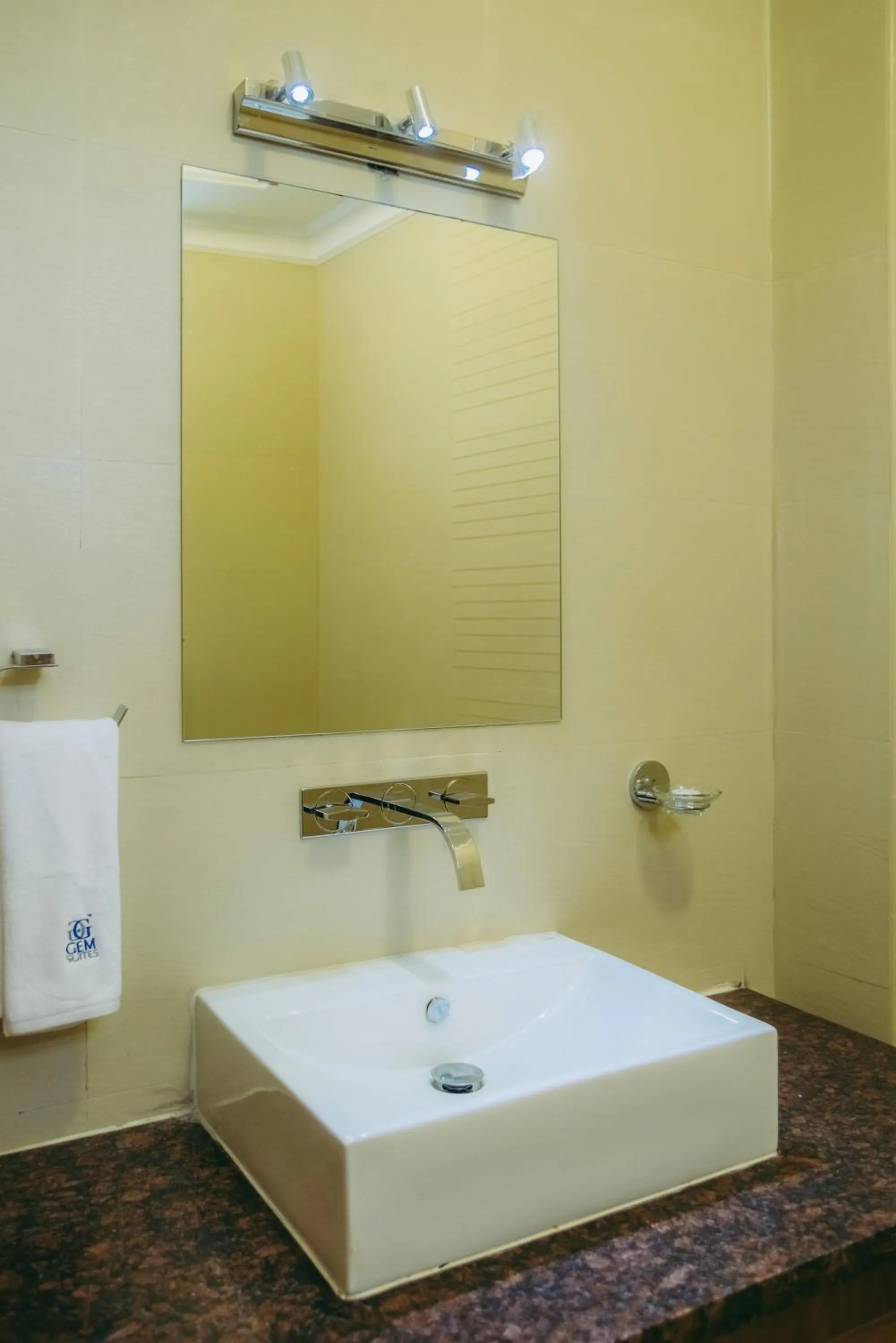 Bathroom in GemSuites Riverside Serviced Apartments and Hotel, Nairobi