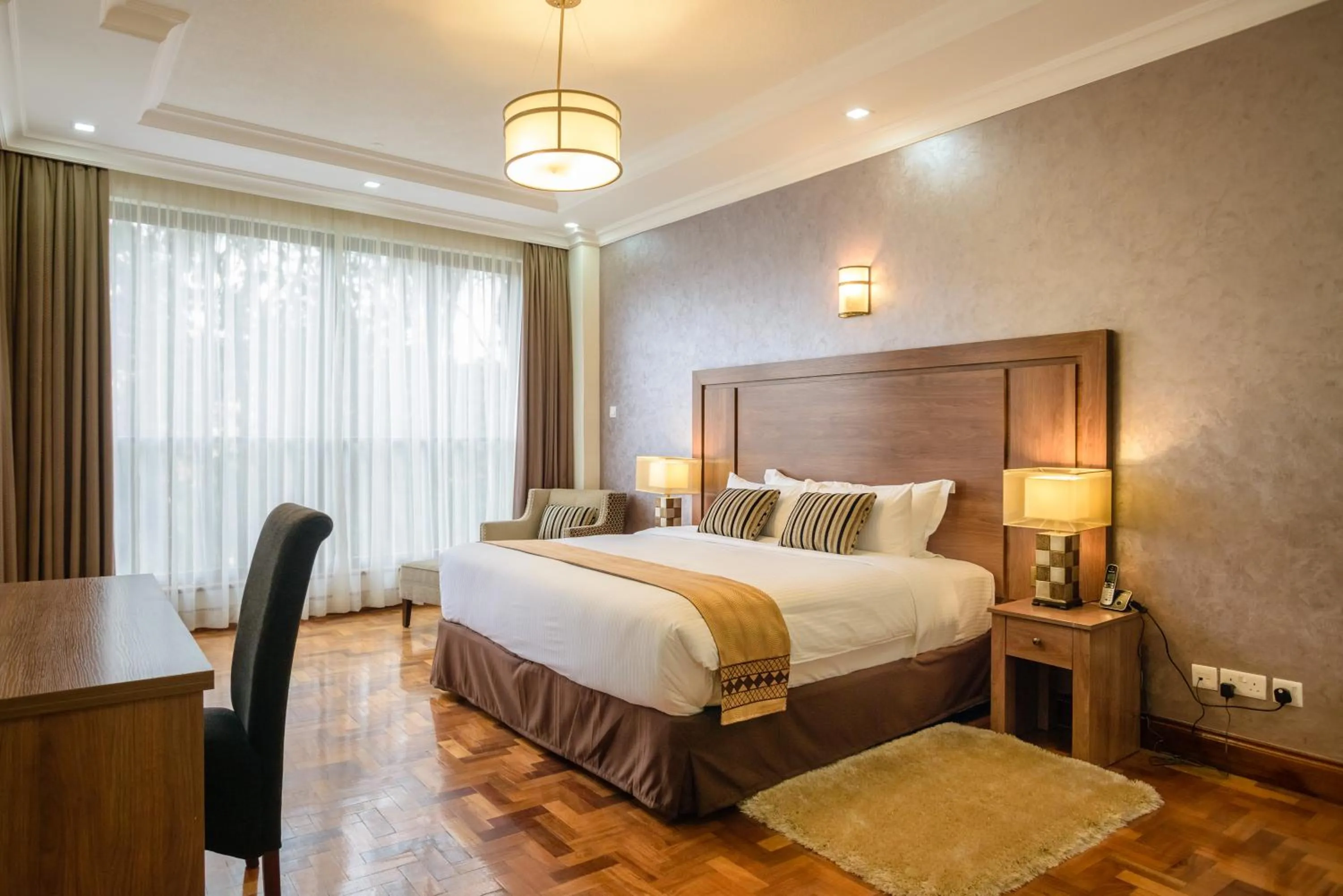 Bed in GemSuites Riverside Serviced Apartments and Hotel, Nairobi