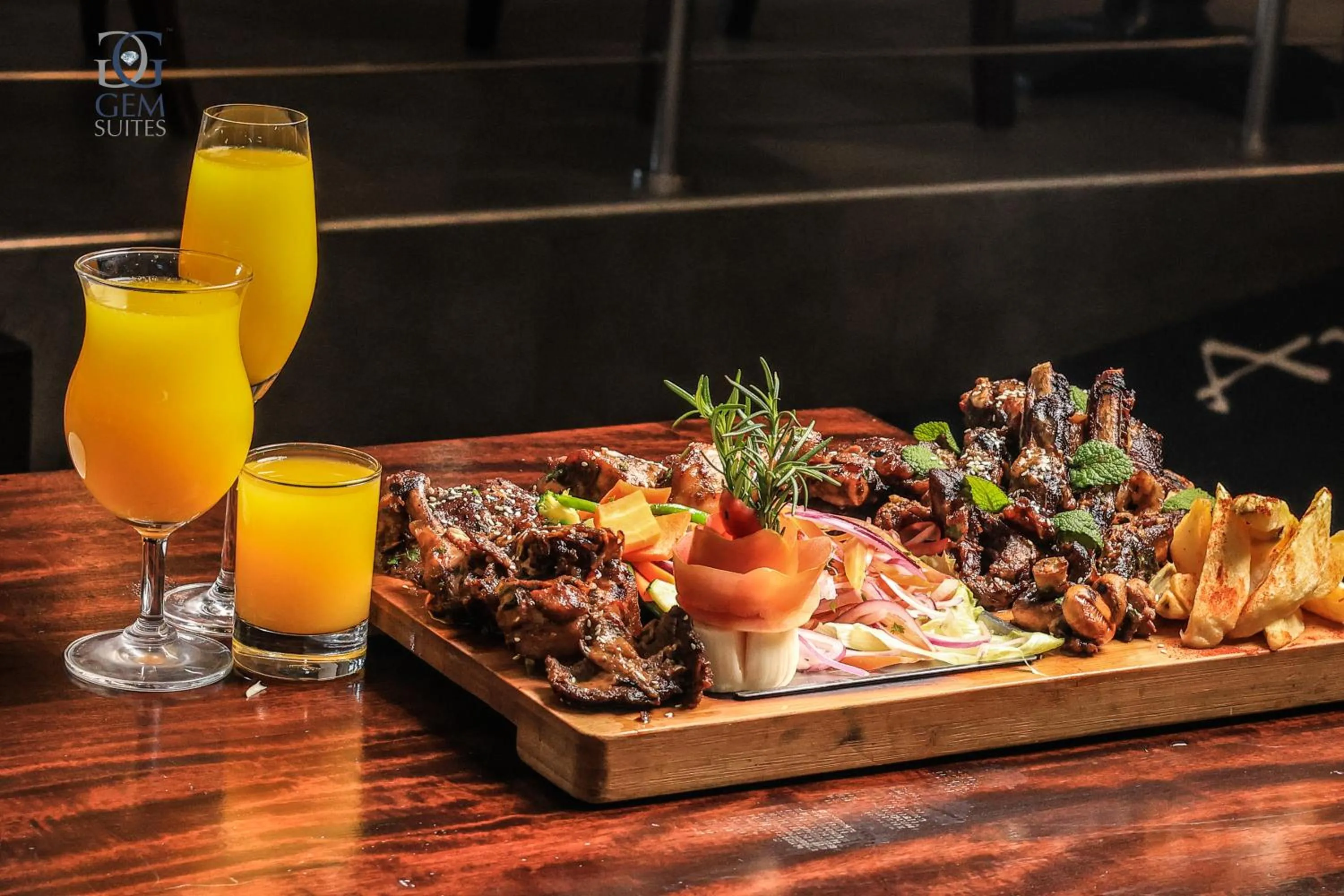 Restaurant/places to eat in GemSuites Riverside Serviced Apartments and Hotel, Nairobi