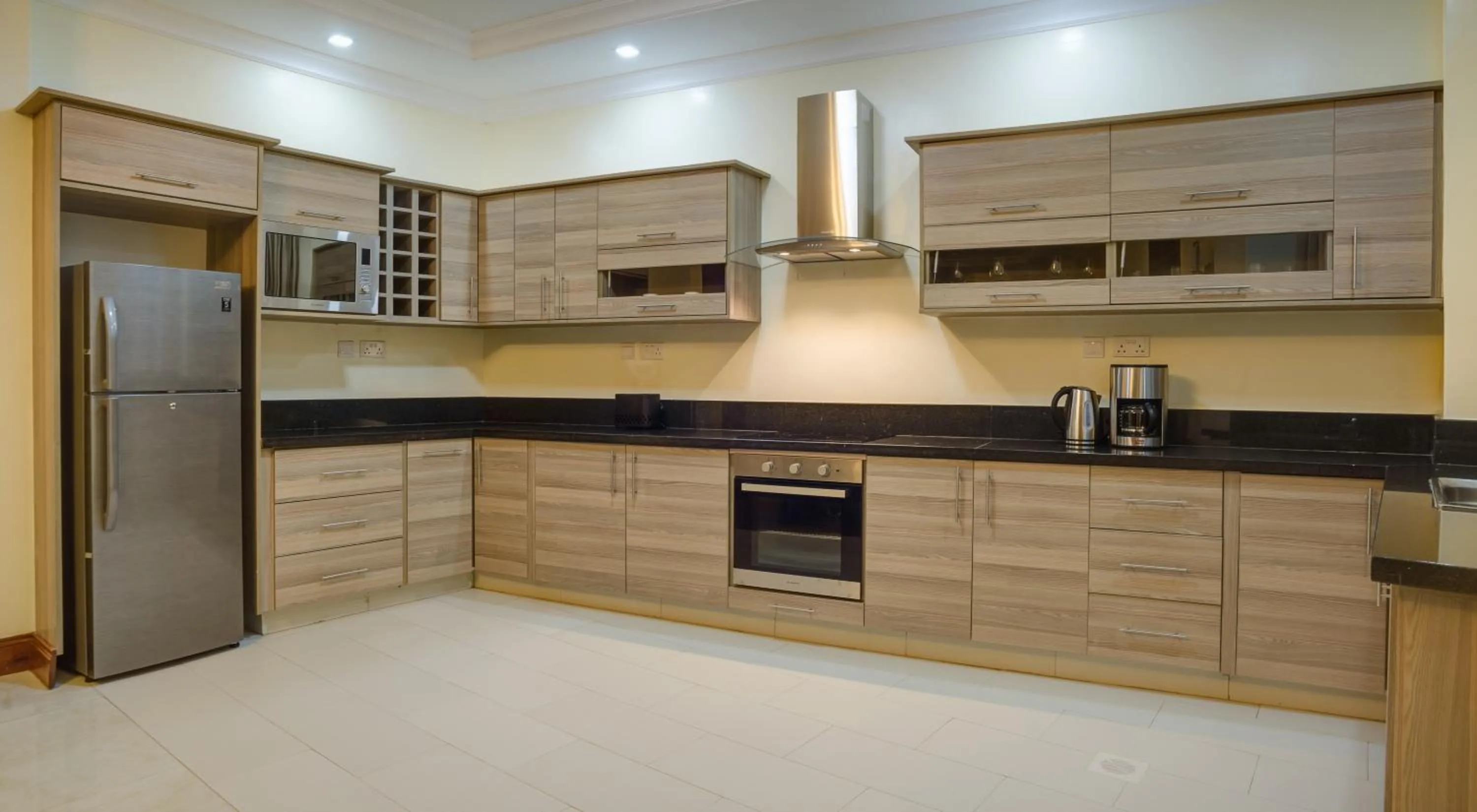 Kitchen or kitchenette in GemSuites Riverside Serviced Apartments and Hotel, Nairobi