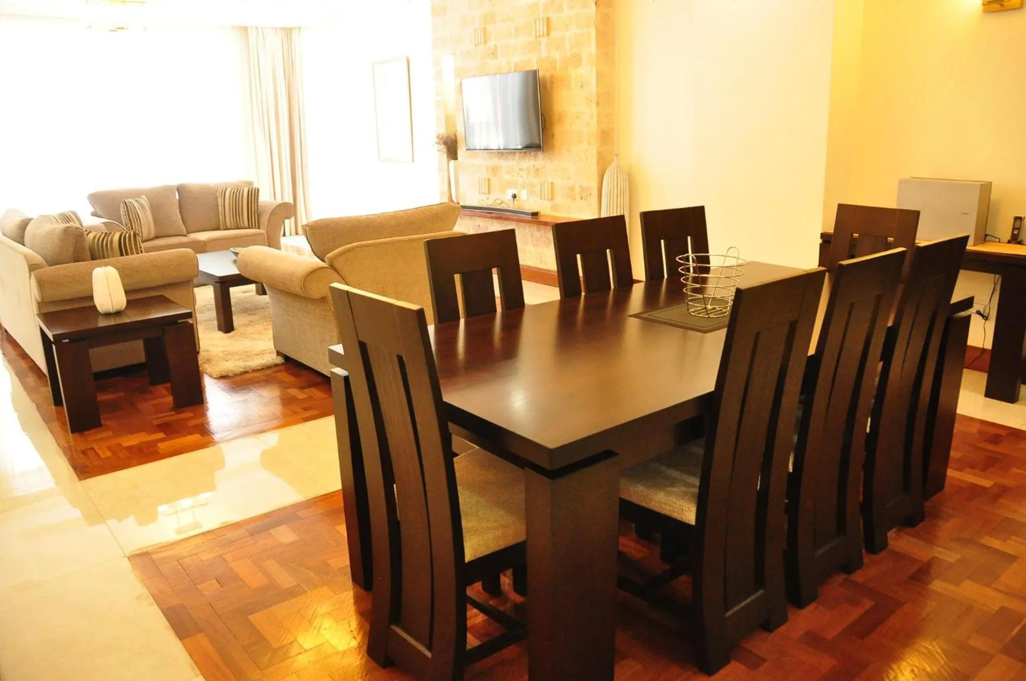 Living room in GemSuites Riverside Serviced Apartments and Hotel, Nairobi