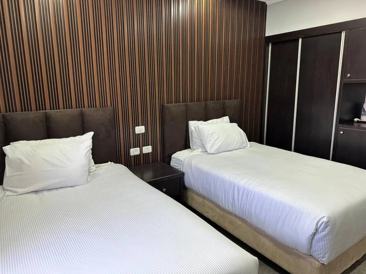 Bed in Mount of Olives Hotel