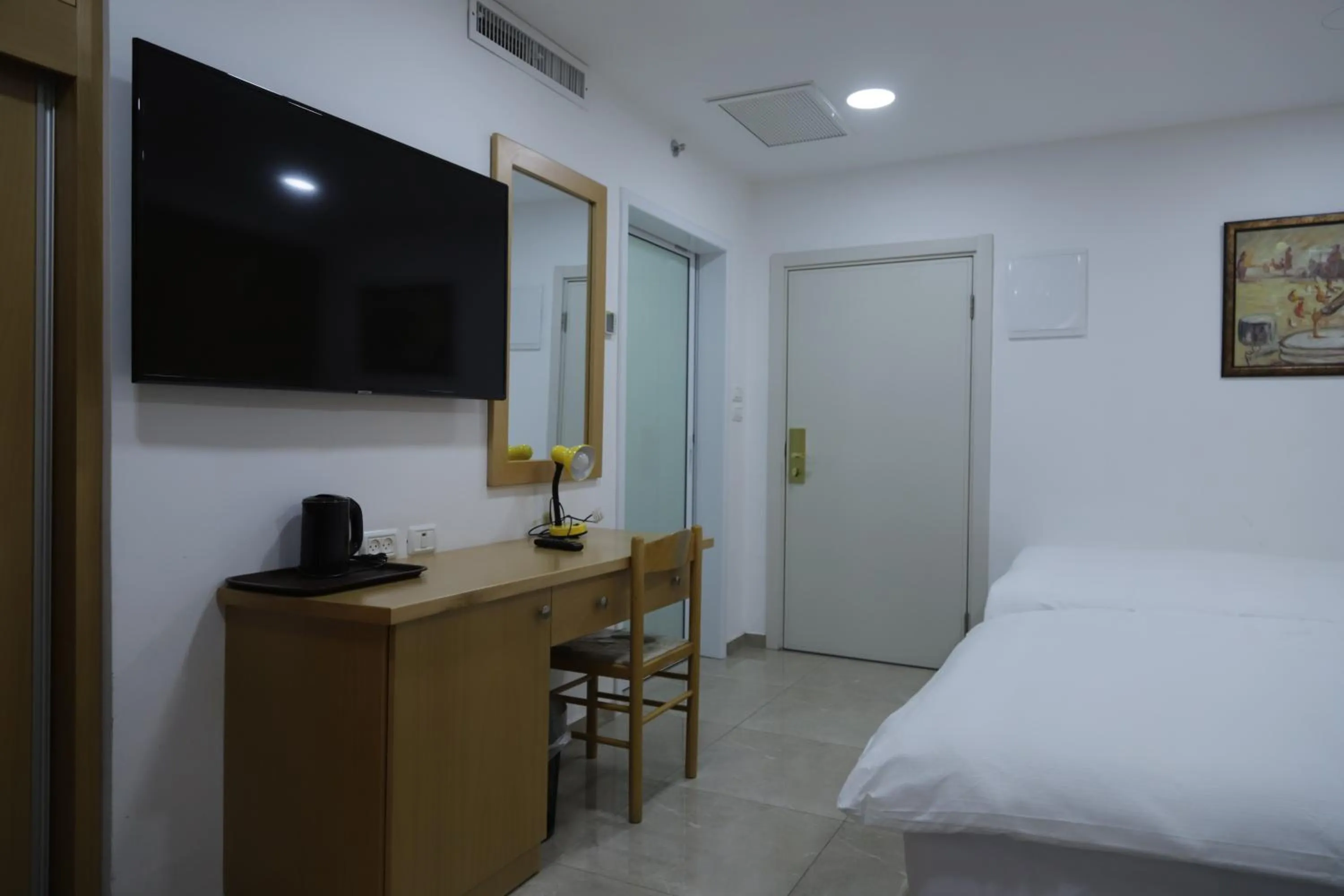 Bed in Mount of Olives Hotel