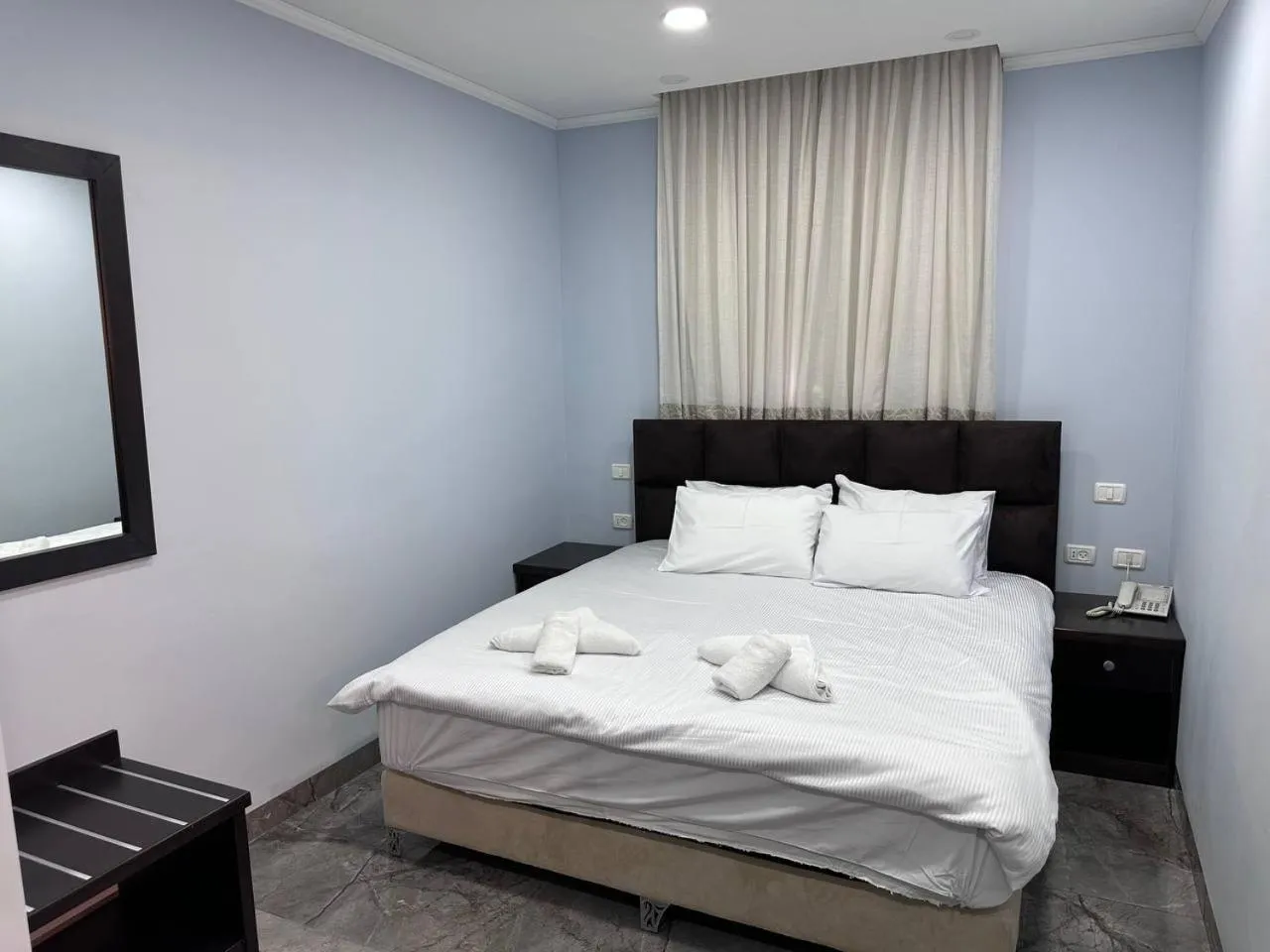 Bed in Mount of Olives Hotel