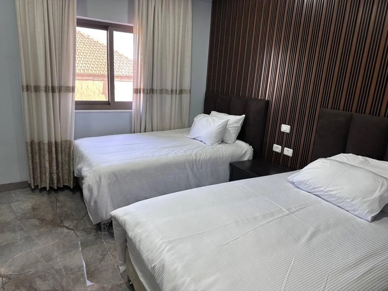 Bed in Mount of Olives Hotel