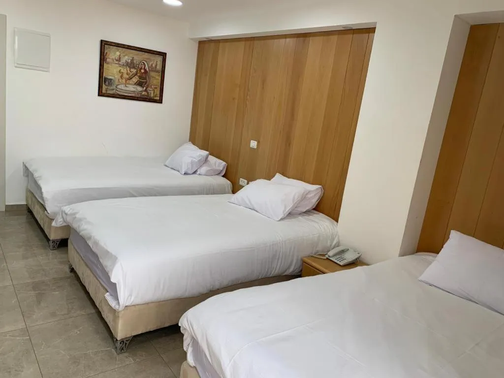 Bed in Mount of Olives Hotel