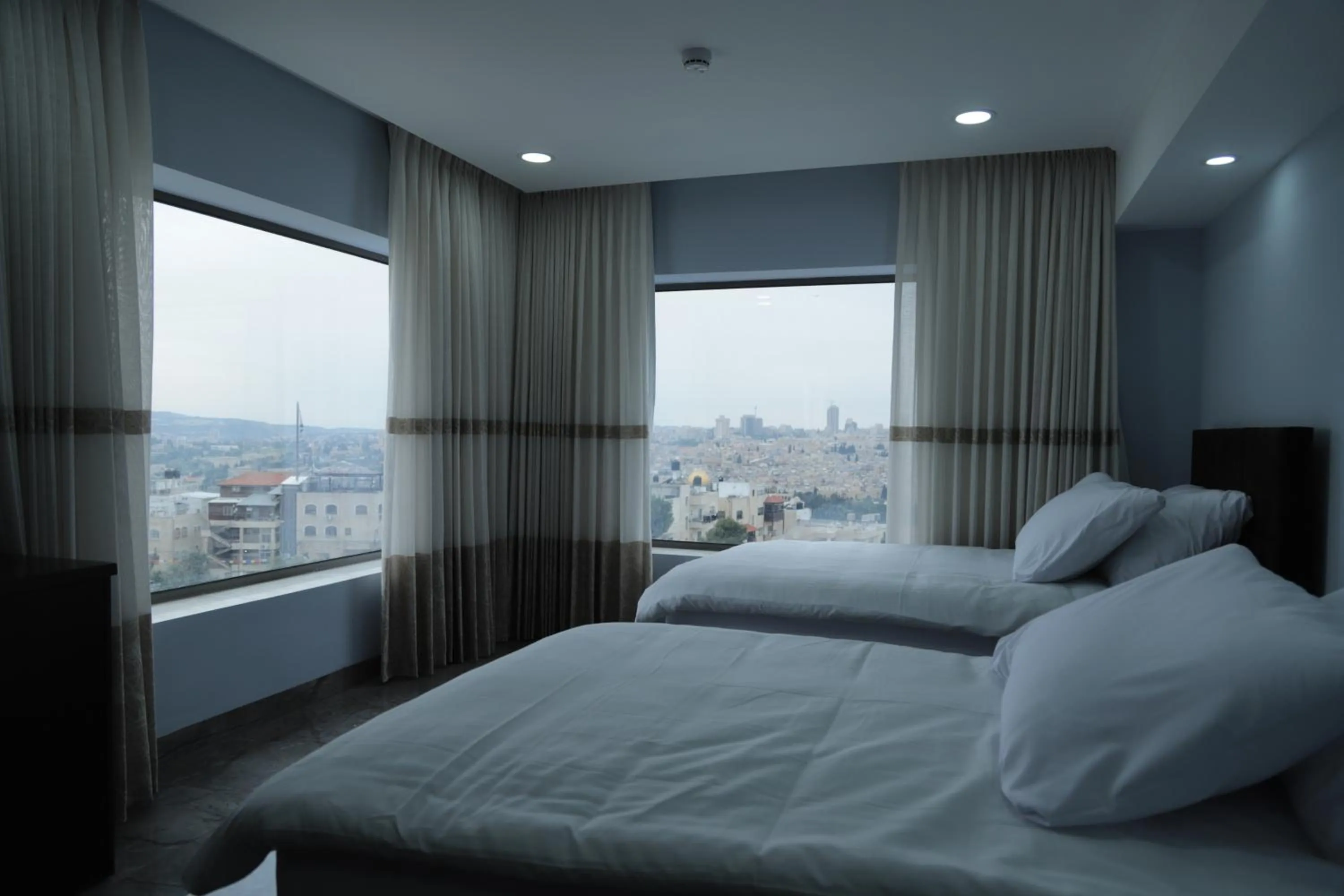 Bed in Mount of Olives Hotel