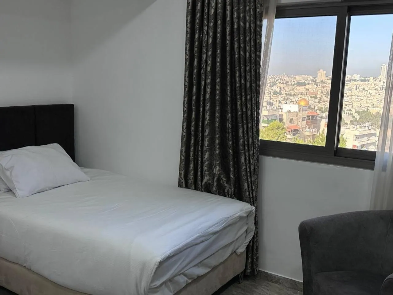 Bed in Mount of Olives Hotel