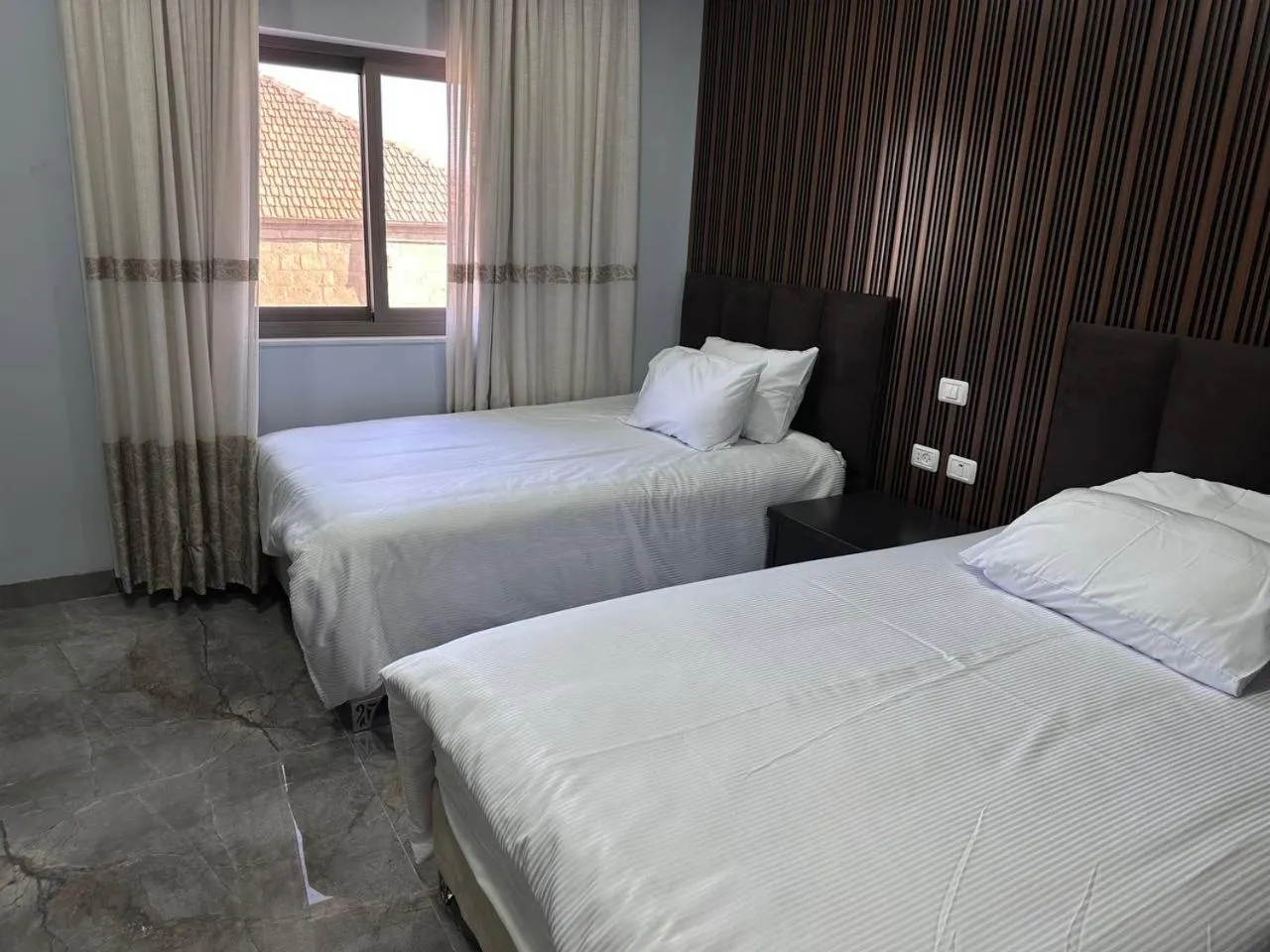 Bed in Mount of Olives Hotel