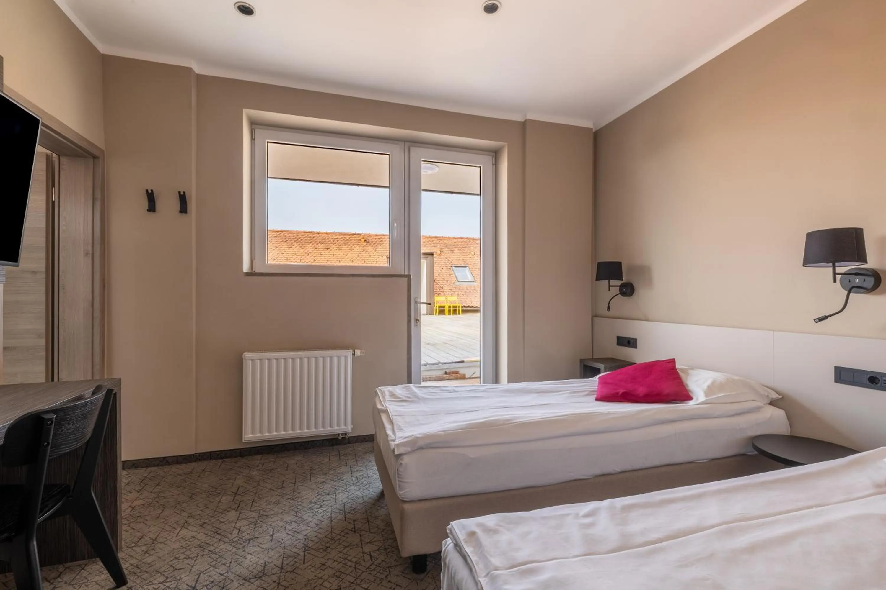 Bed in Hotel Center Novo Mesto