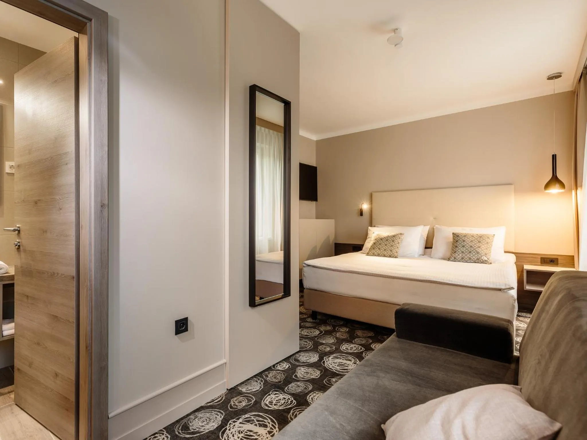 Bed in Hotel Center Novo Mesto