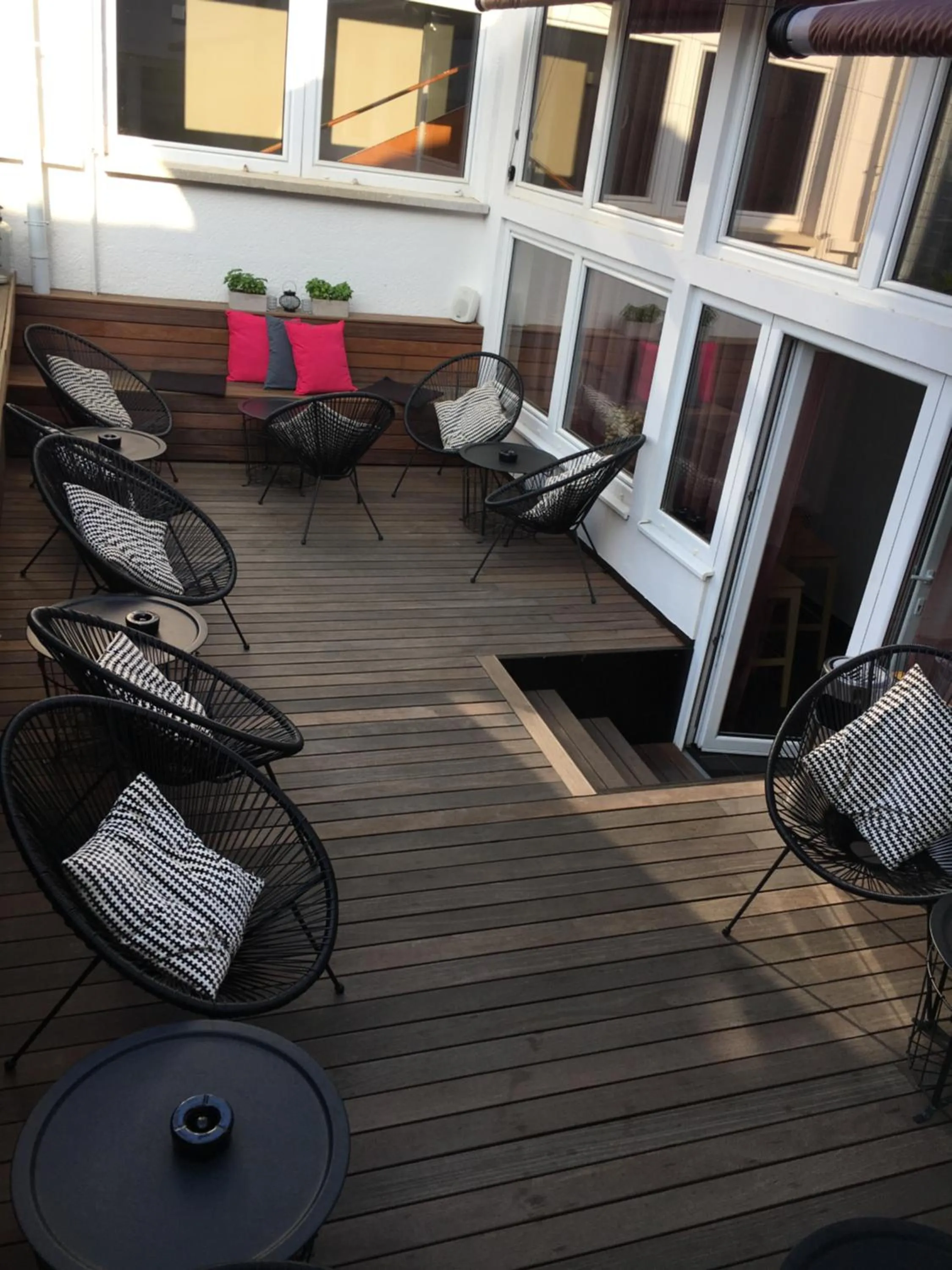 Balcony/Terrace in Hotel Center Novo Mesto