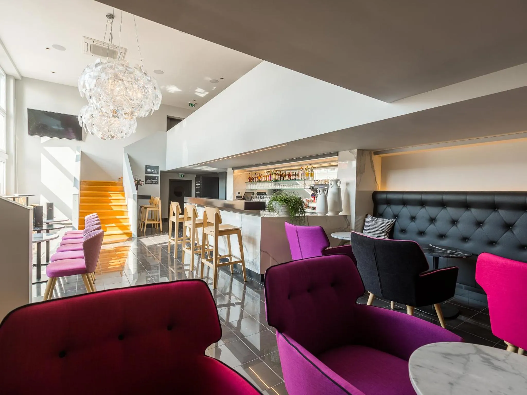 Lounge or bar in Hotel Center Novo Mesto