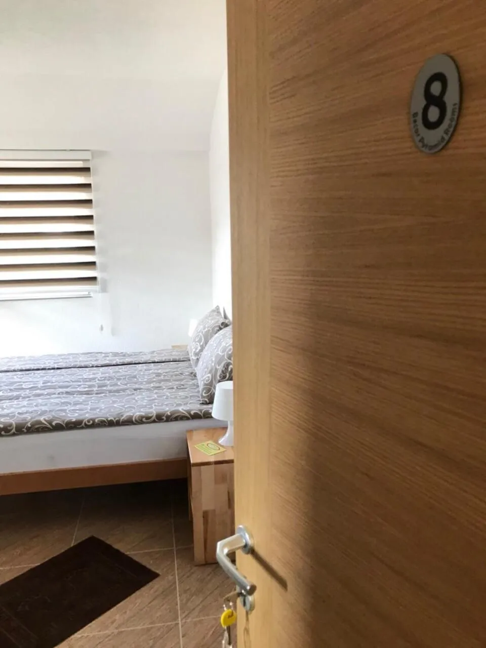 Bed in Becar Pyramid Rooms