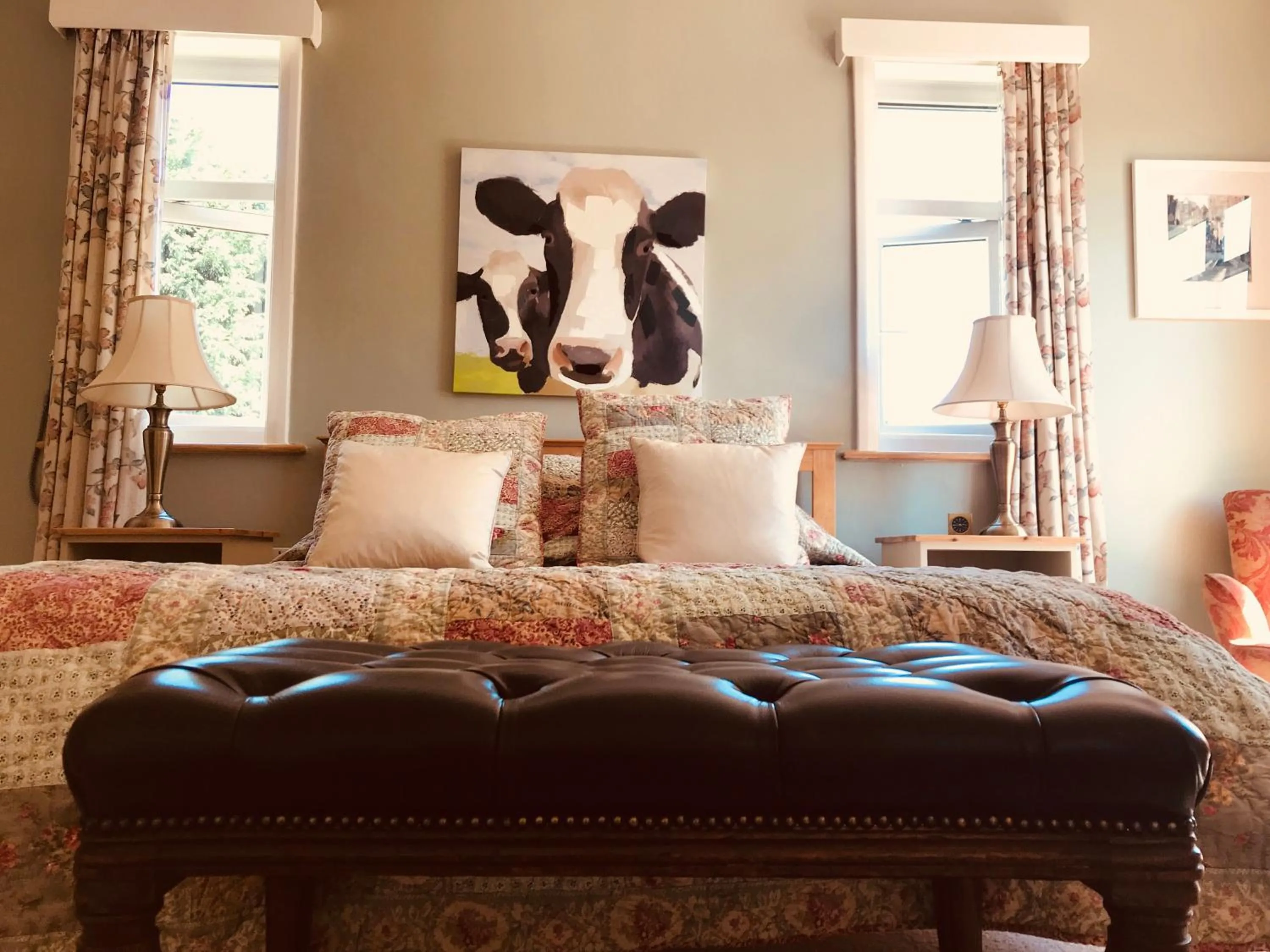 Double Room with Garden View - single occupancy in Tresillian House