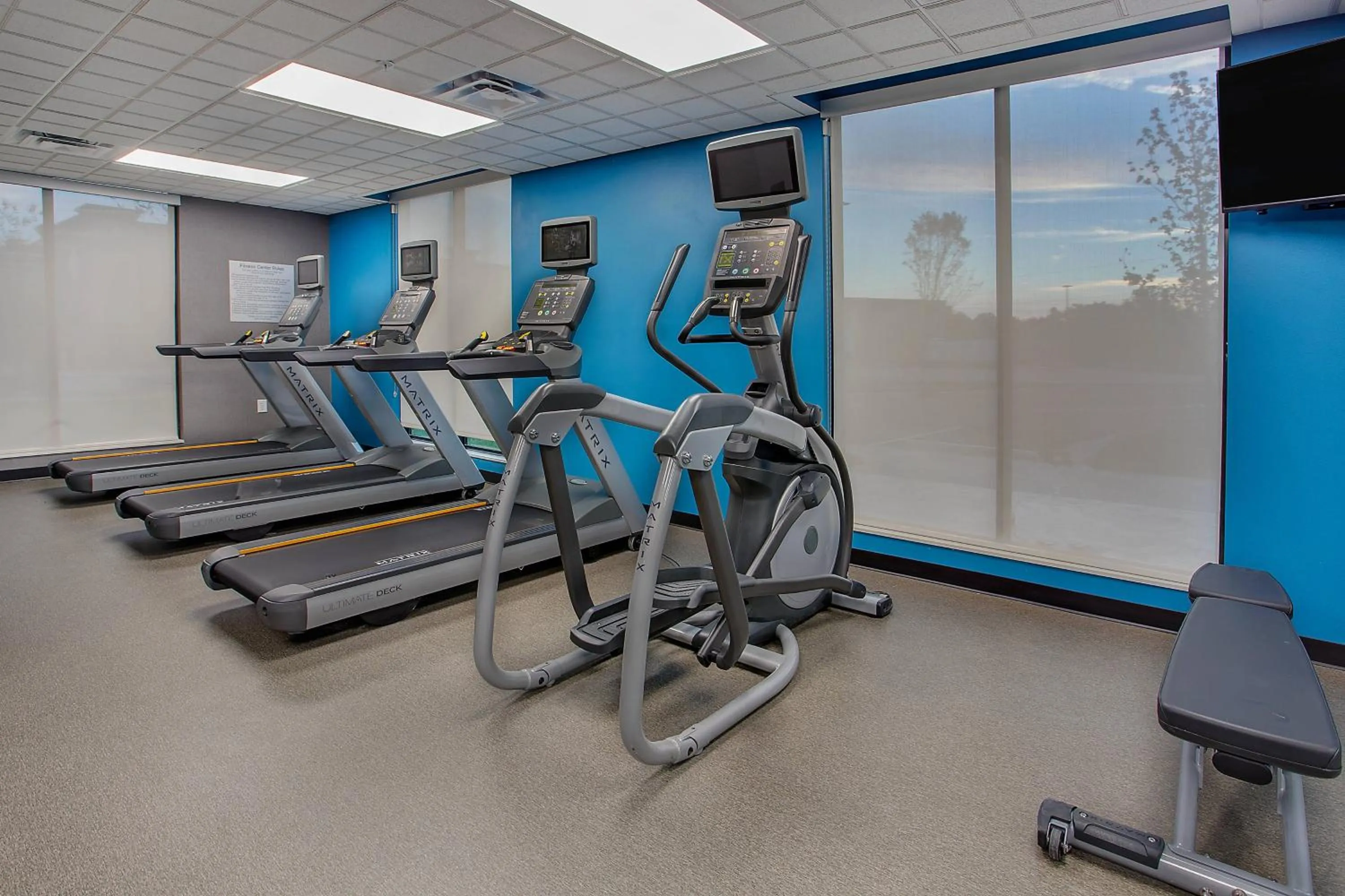 Fitness centre/facilities in Fairfield Inn & Suites by Marriott Nashville Hendersonville