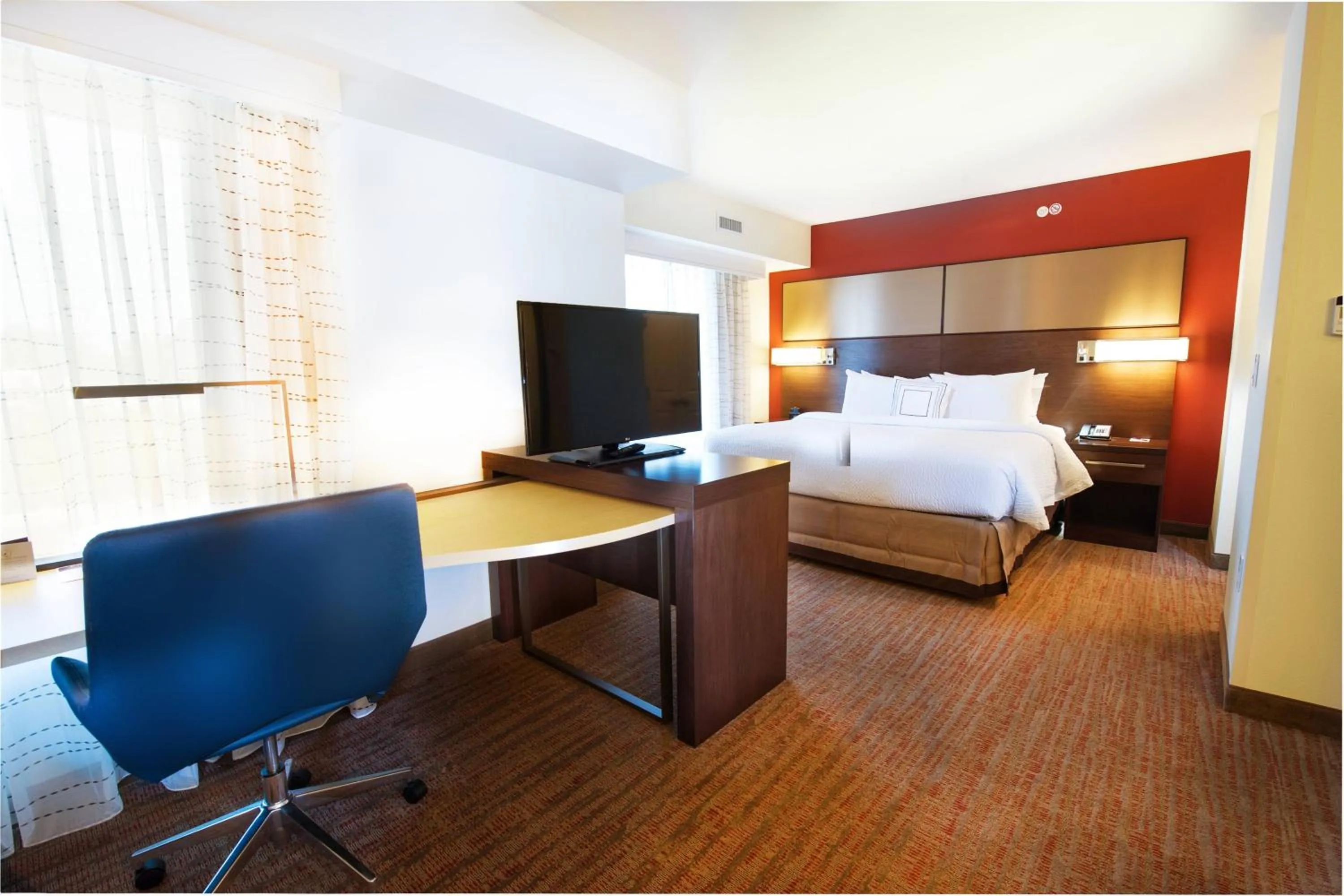 Bedroom, Bed in Residence Inn by Marriott Columbia West/Lexington