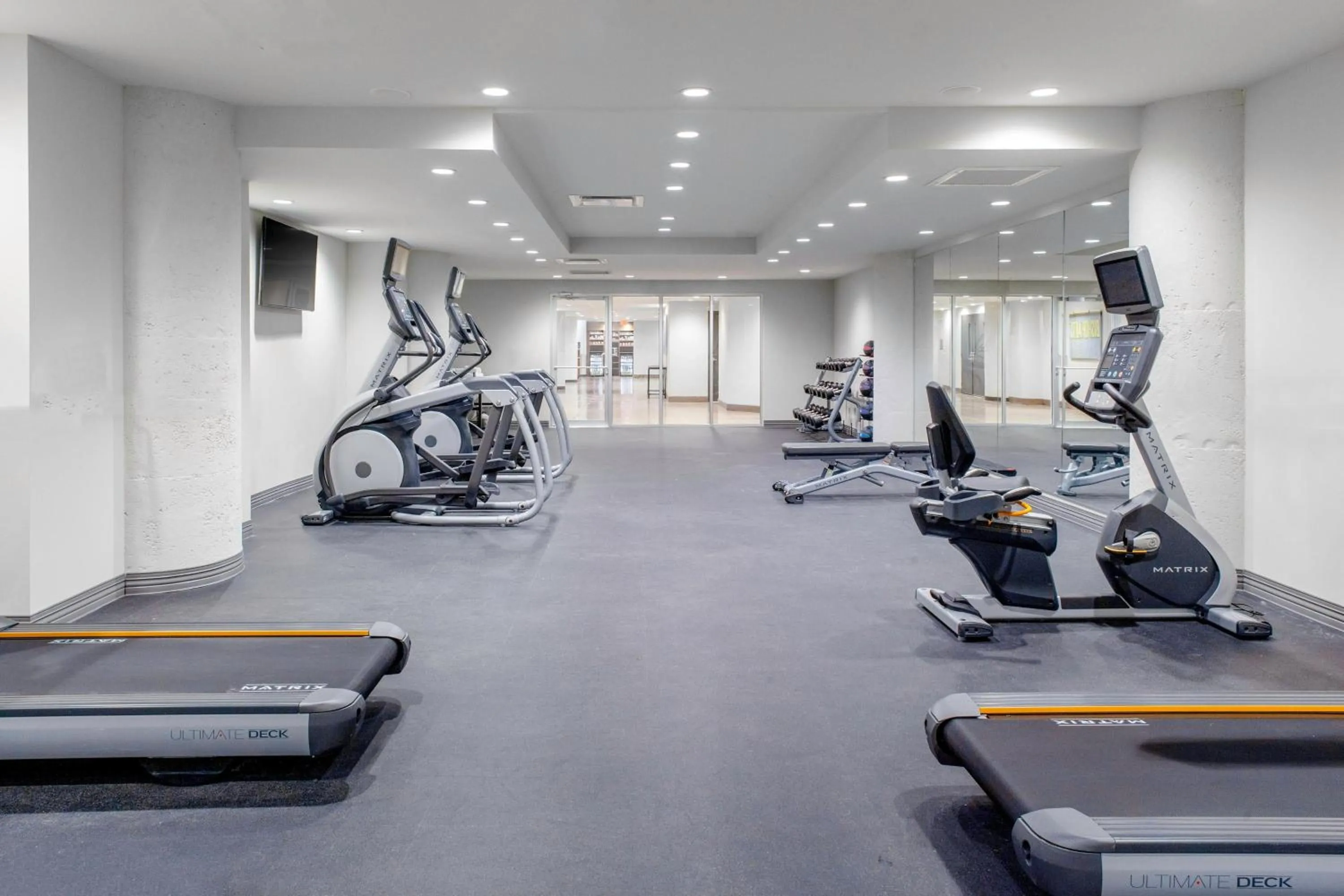 Fitness centre/facilities in TownePlace Suites by Marriott Dallas Downtown