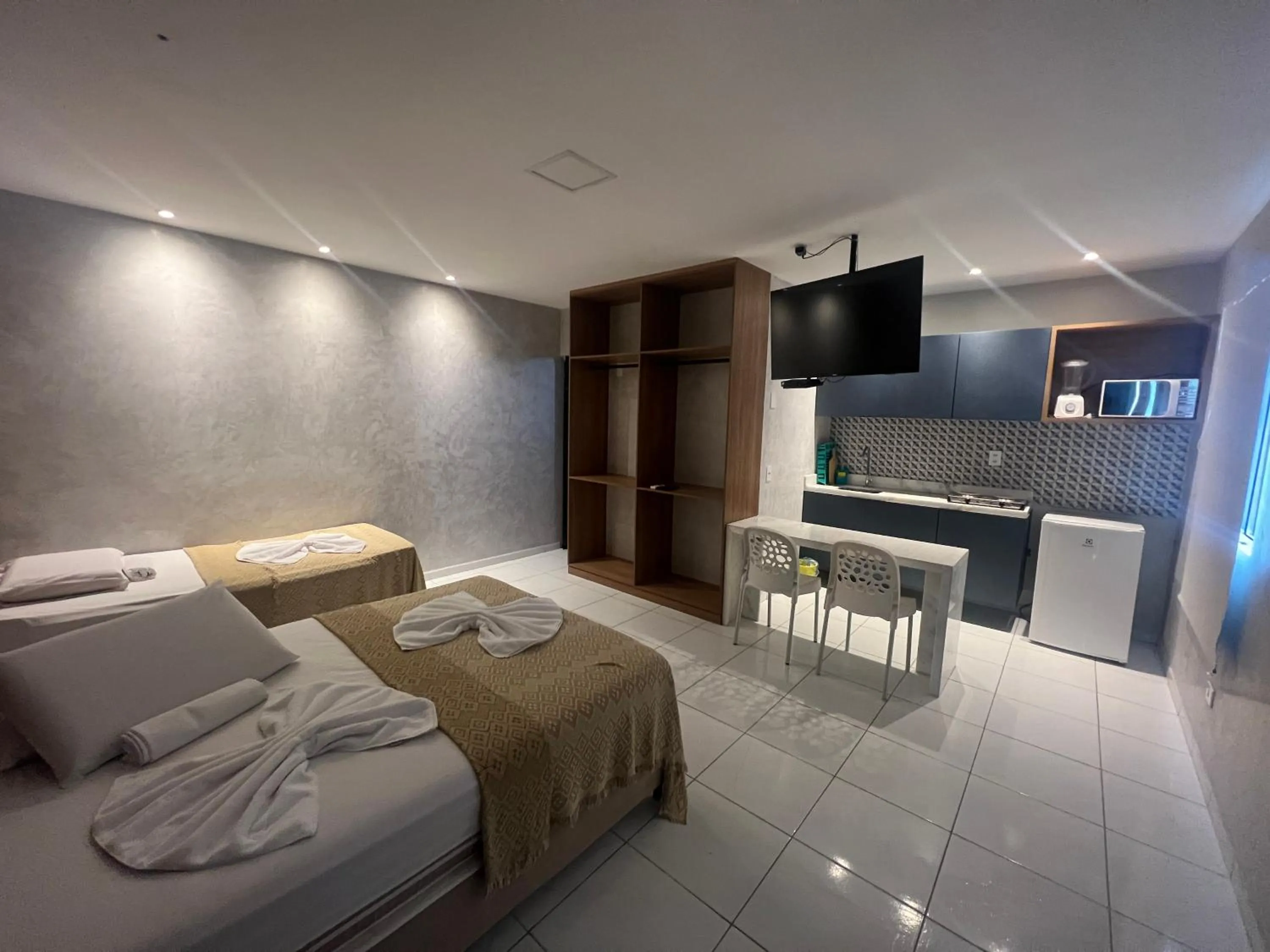 Bed in Pousada&Flats MarBello