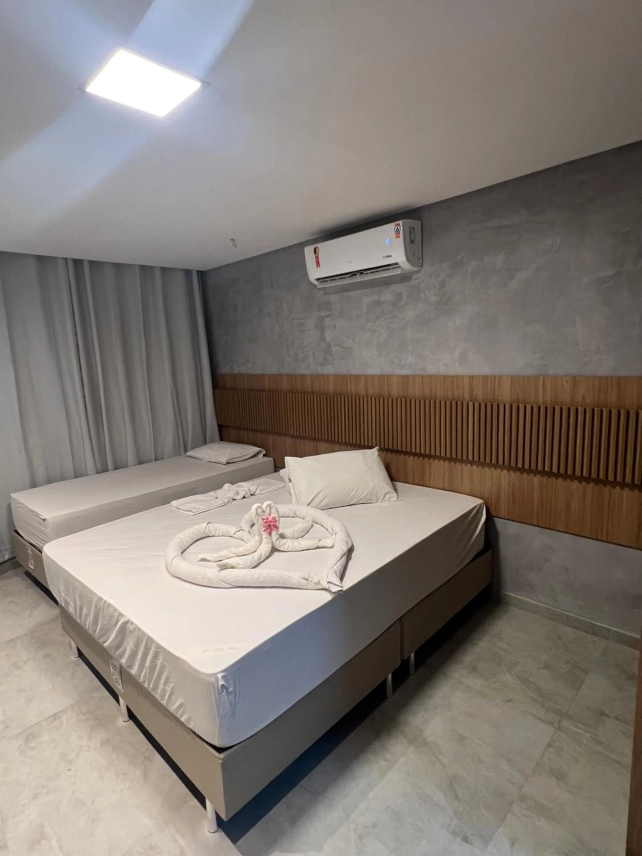 Bed in Pousada&Flats MarBello