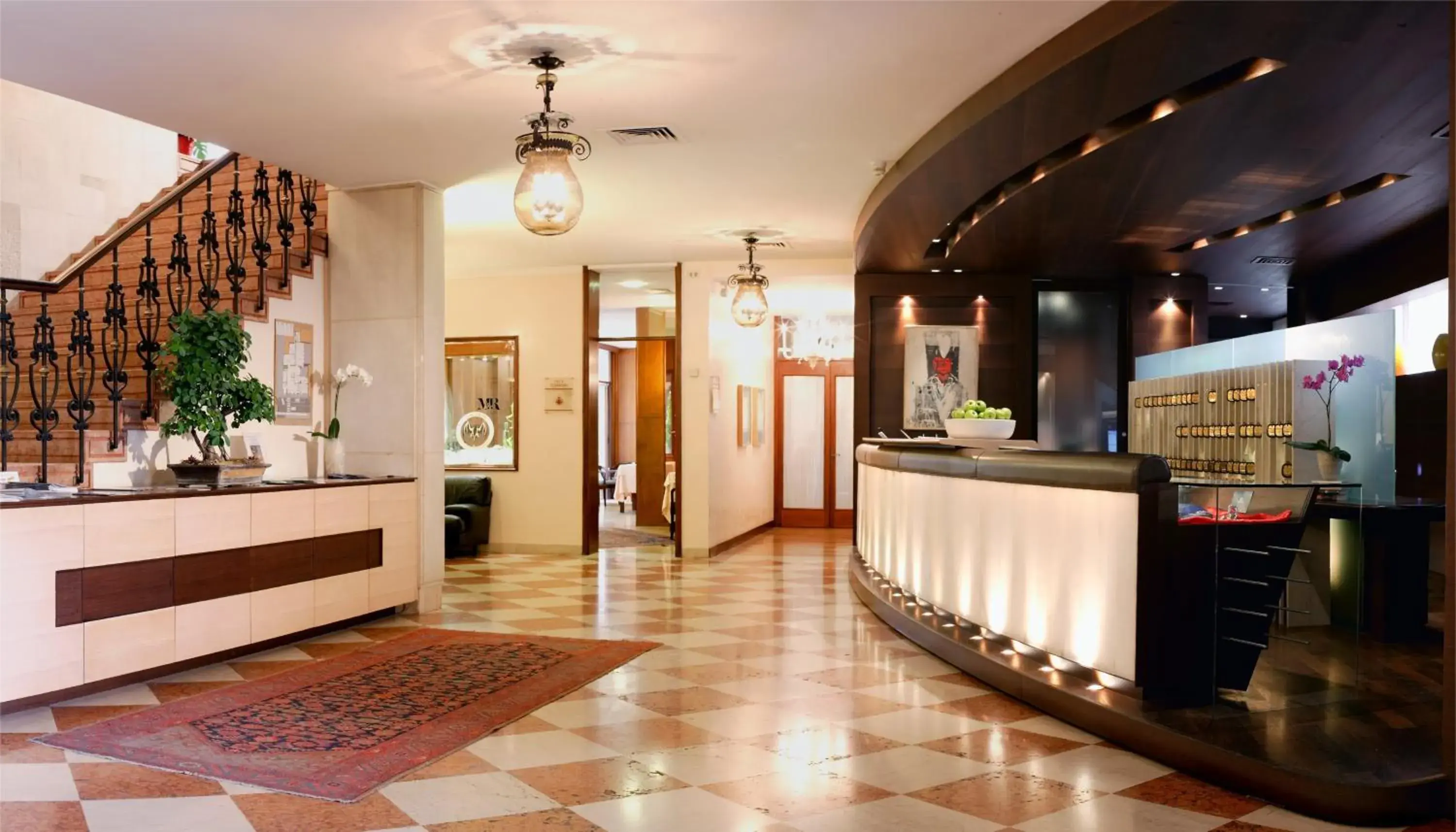 Lobby or reception in Astoria Hotel Italia Lobby or reception in Astoria Hotel Italia