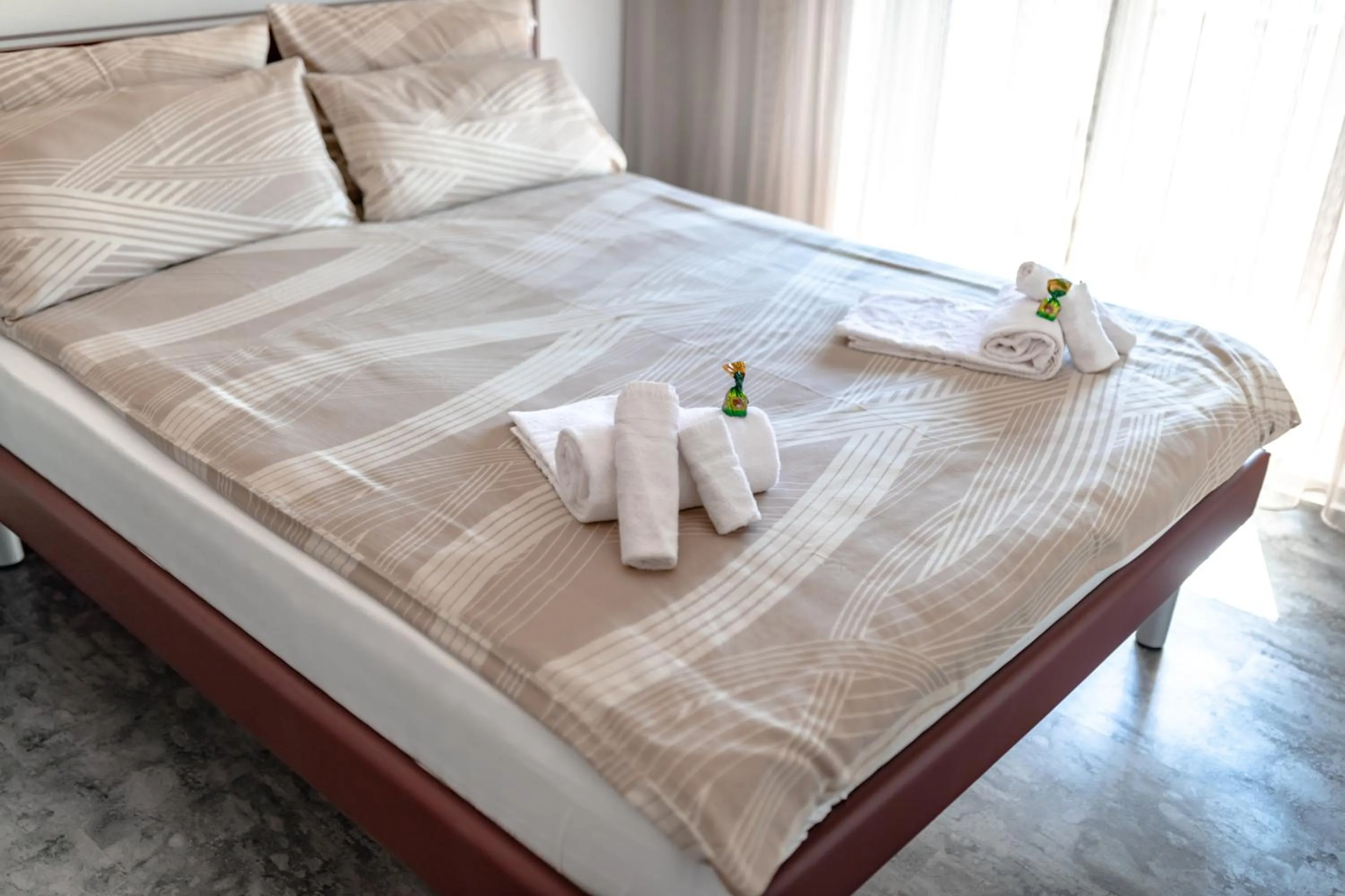 Bed in Albergo Porta Verzasca