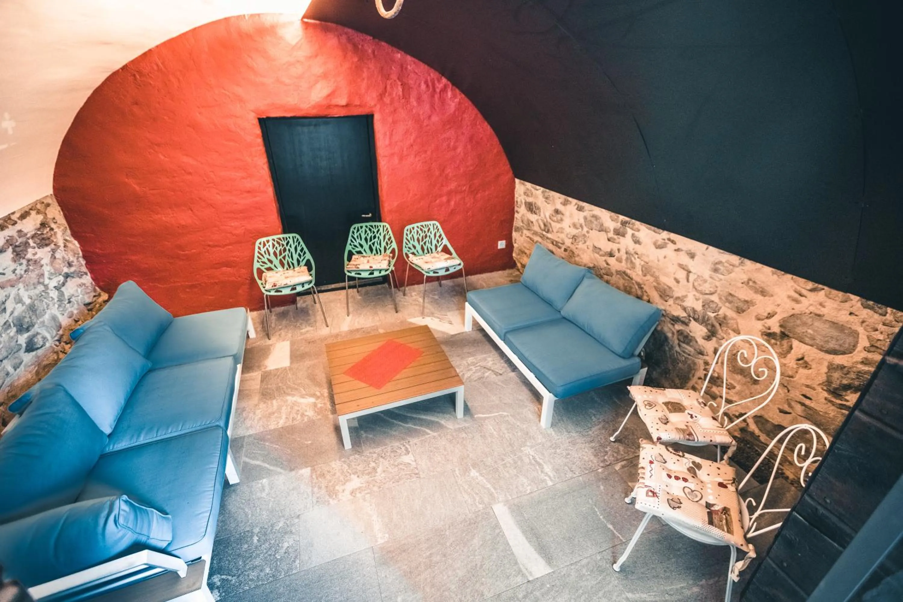 Balcony/Terrace in Albergo Porta Verzasca