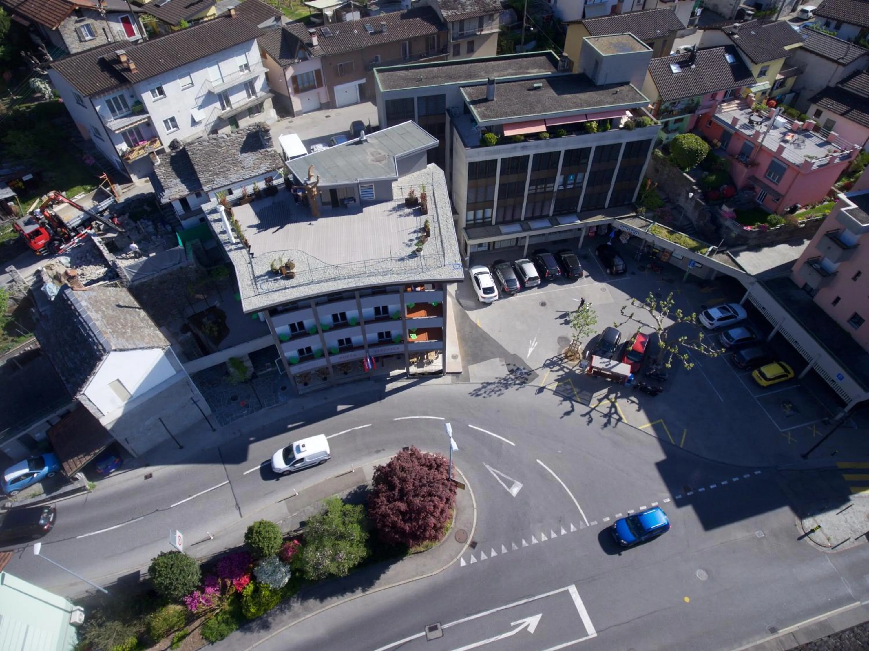 Bird's eye view in Albergo Porta Verzasca