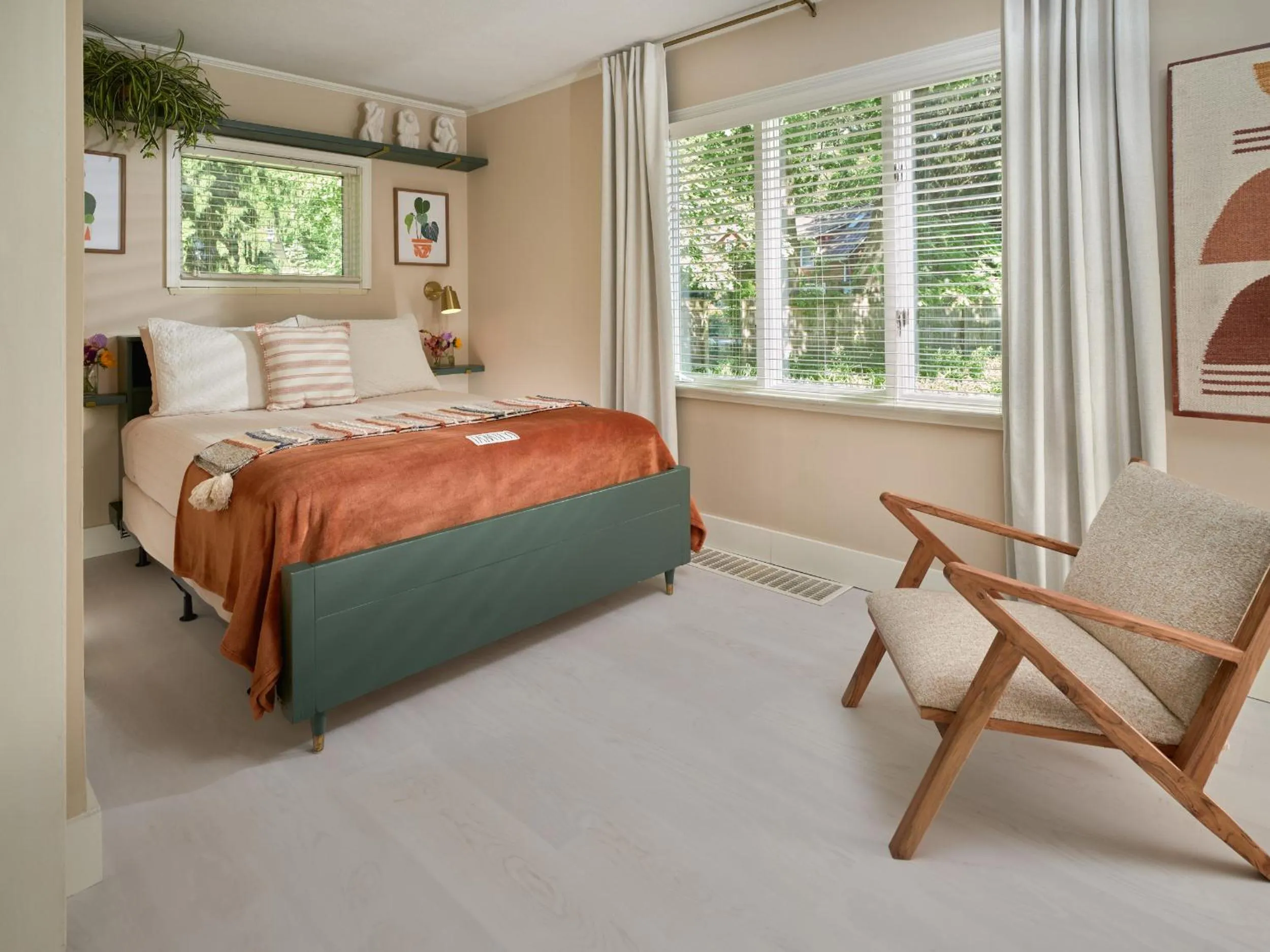 Bed in Goldberry Woods- A Modern Farm Resort