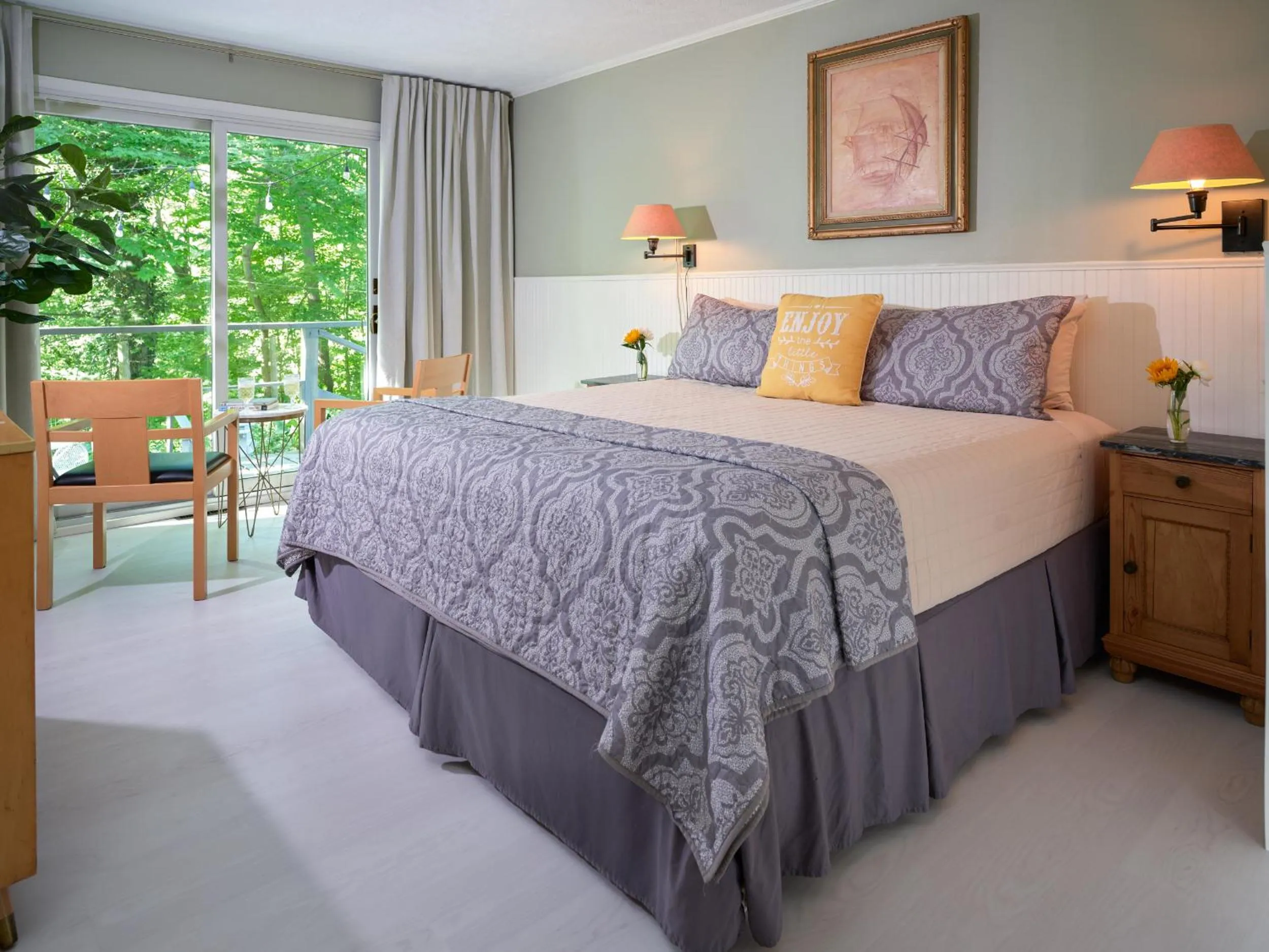 Bed in Goldberry Woods- A Modern Farm Resort