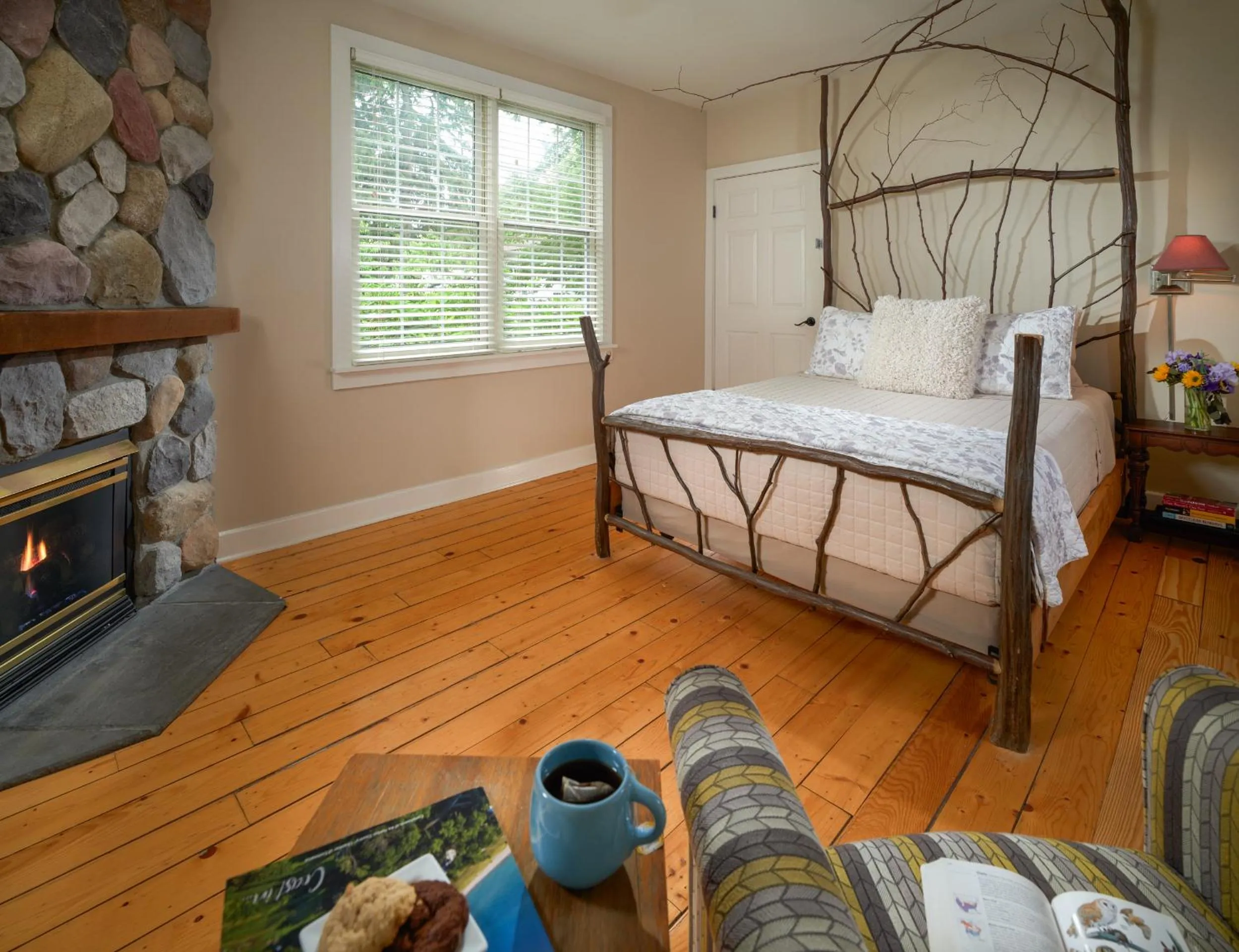 Bed in Goldberry Woods- A Modern Farm Resort