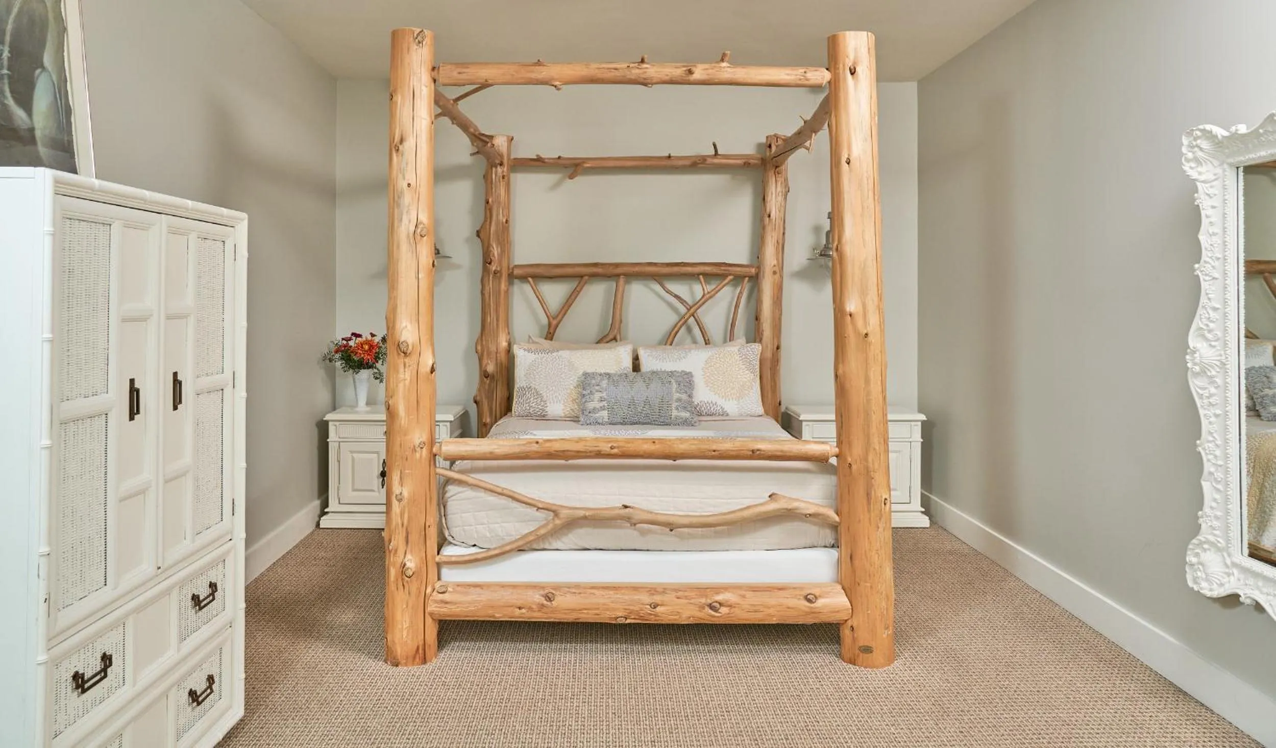 Bed in Goldberry Woods- A Modern Farm Resort