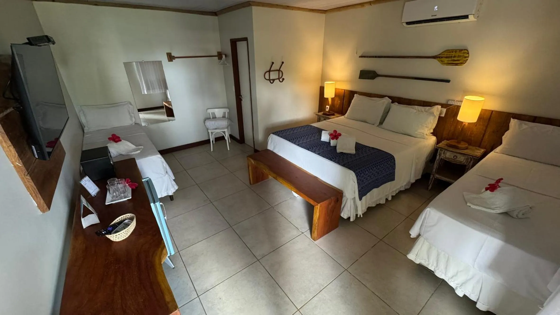 Quadruple Room with Balcony in Pousada Alto da Vila Noronha by Alto da Ilha
