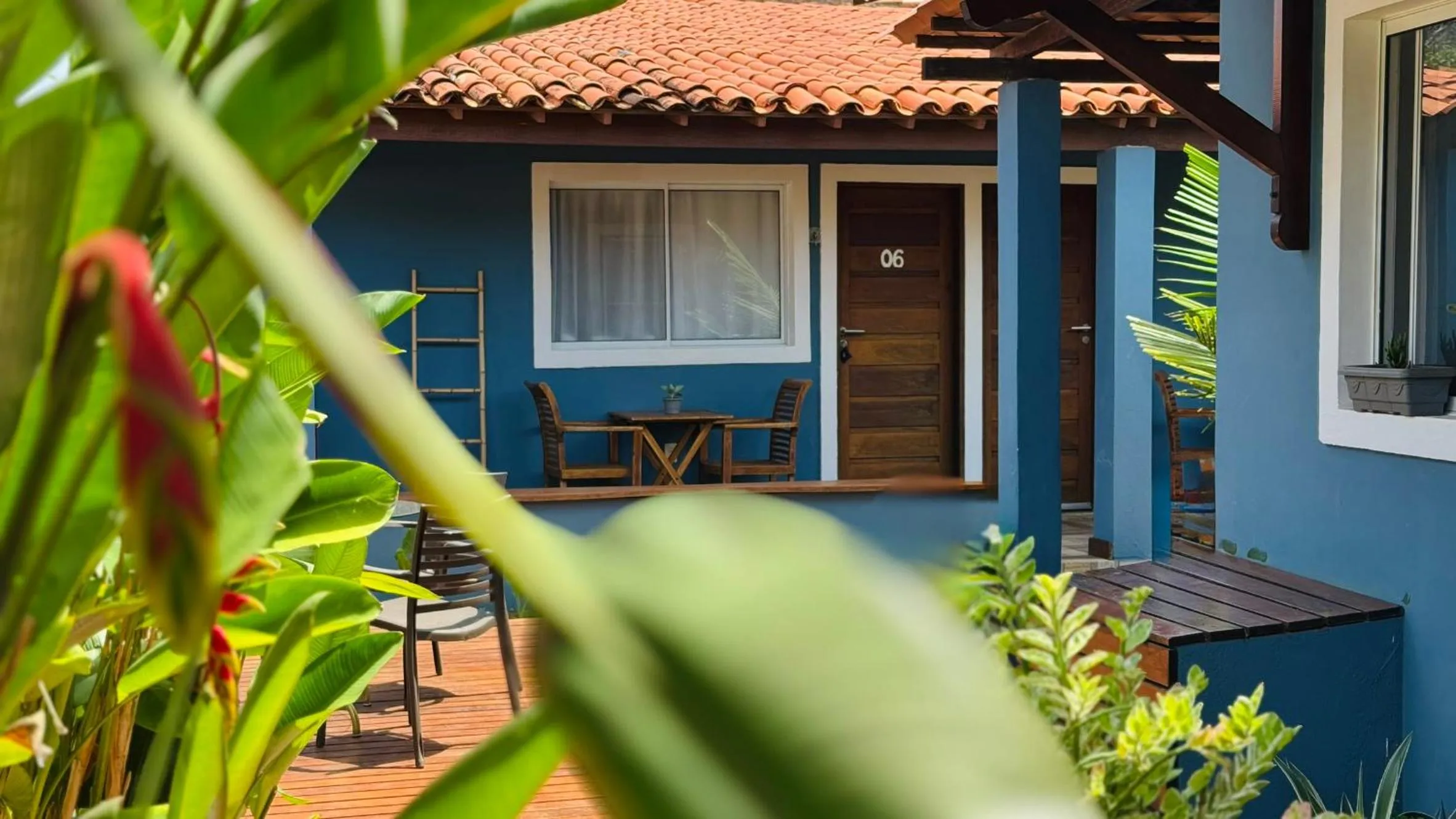 Garden view in Pousada Alto da Vila Noronha by Alto da Ilha