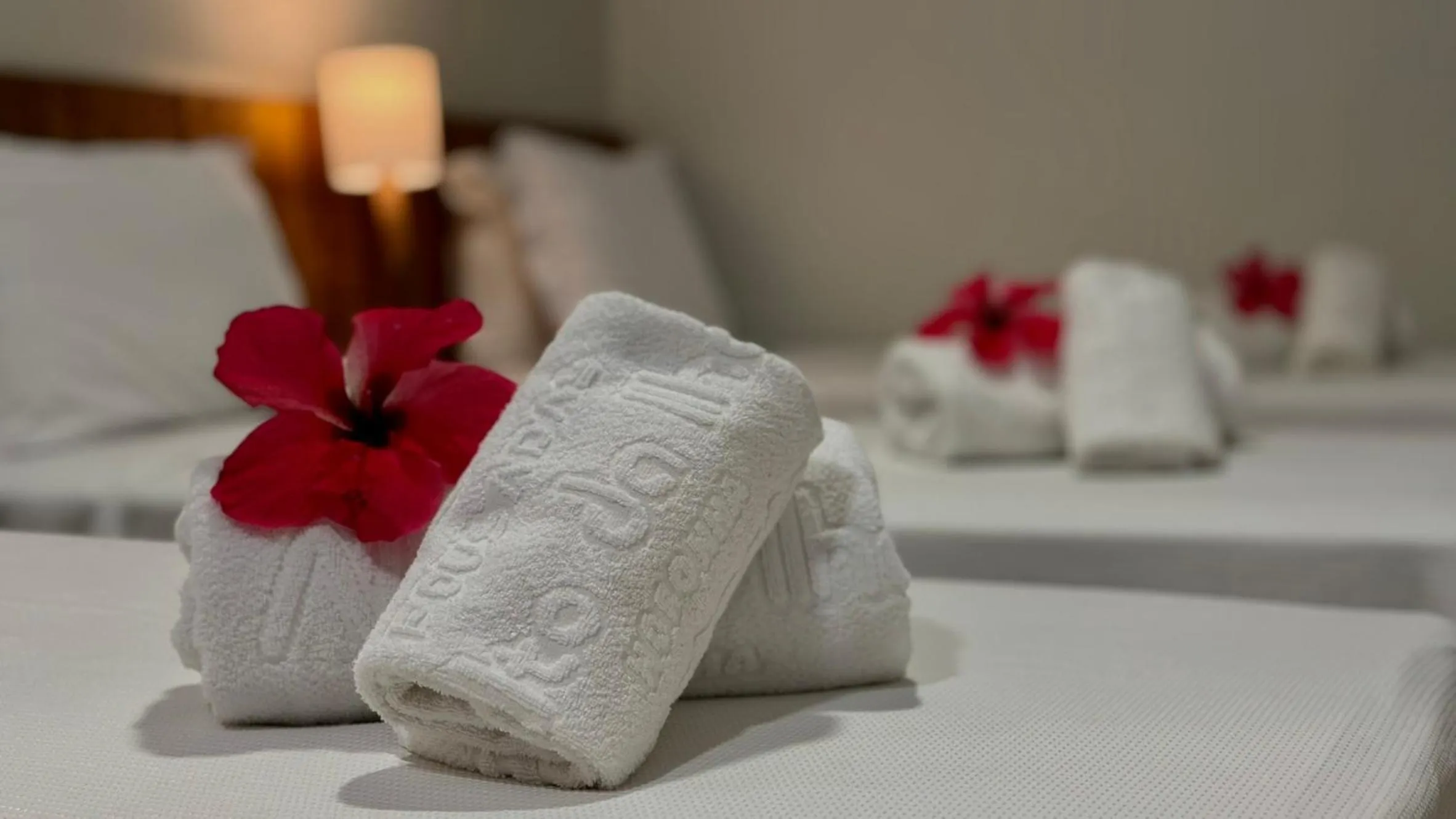 Decorative detail, Bed in Pousada Alto da Vila Noronha by Alto da Ilha