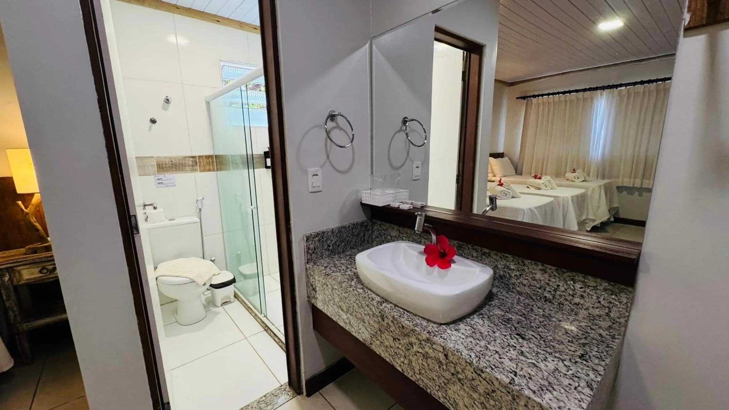 Bathroom in Pousada Alto da Vila Noronha by Alto da Ilha