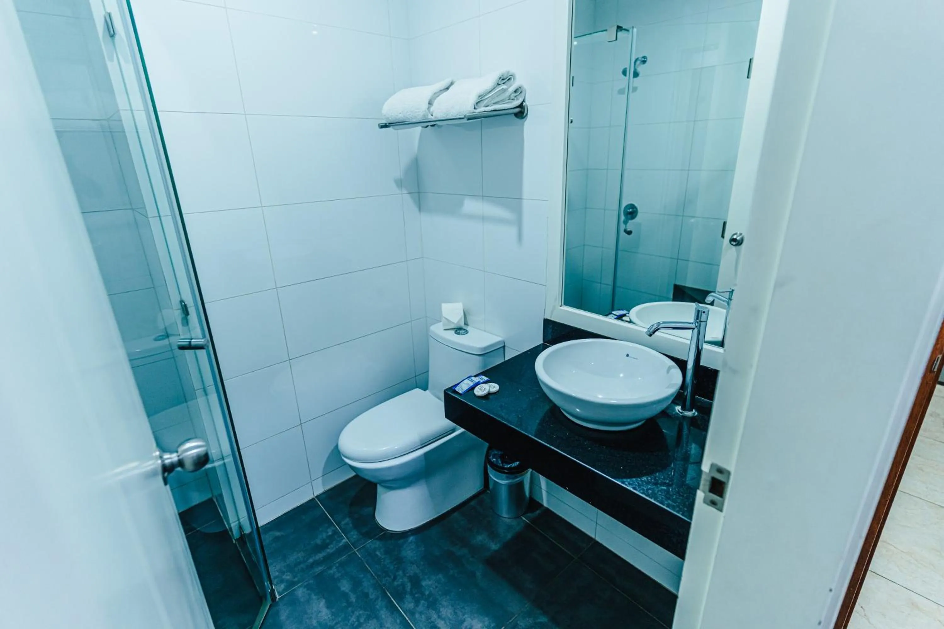 Bathroom in Hotel Hacienda Lima Norte