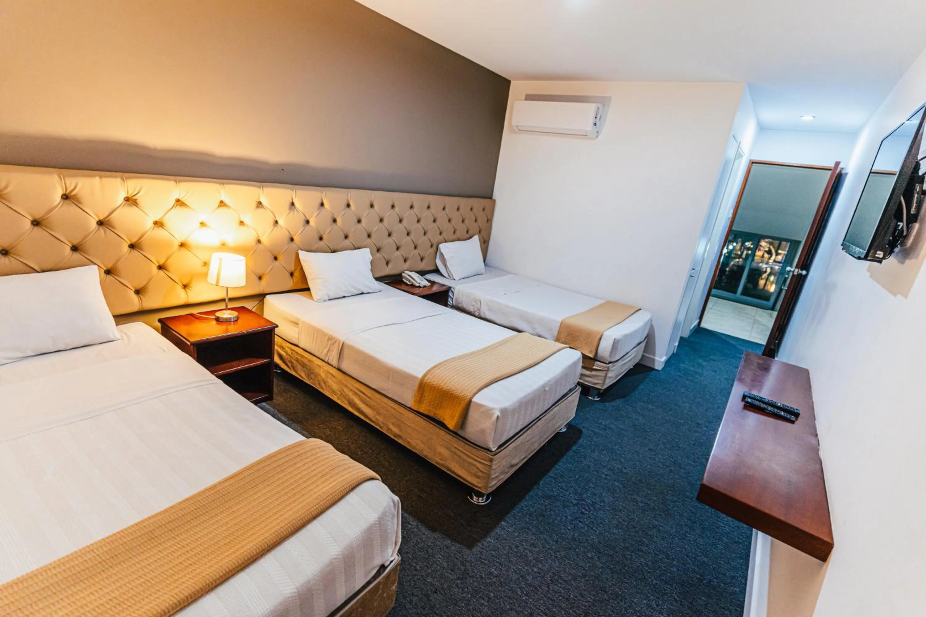 Bed in Hotel Hacienda Lima Norte