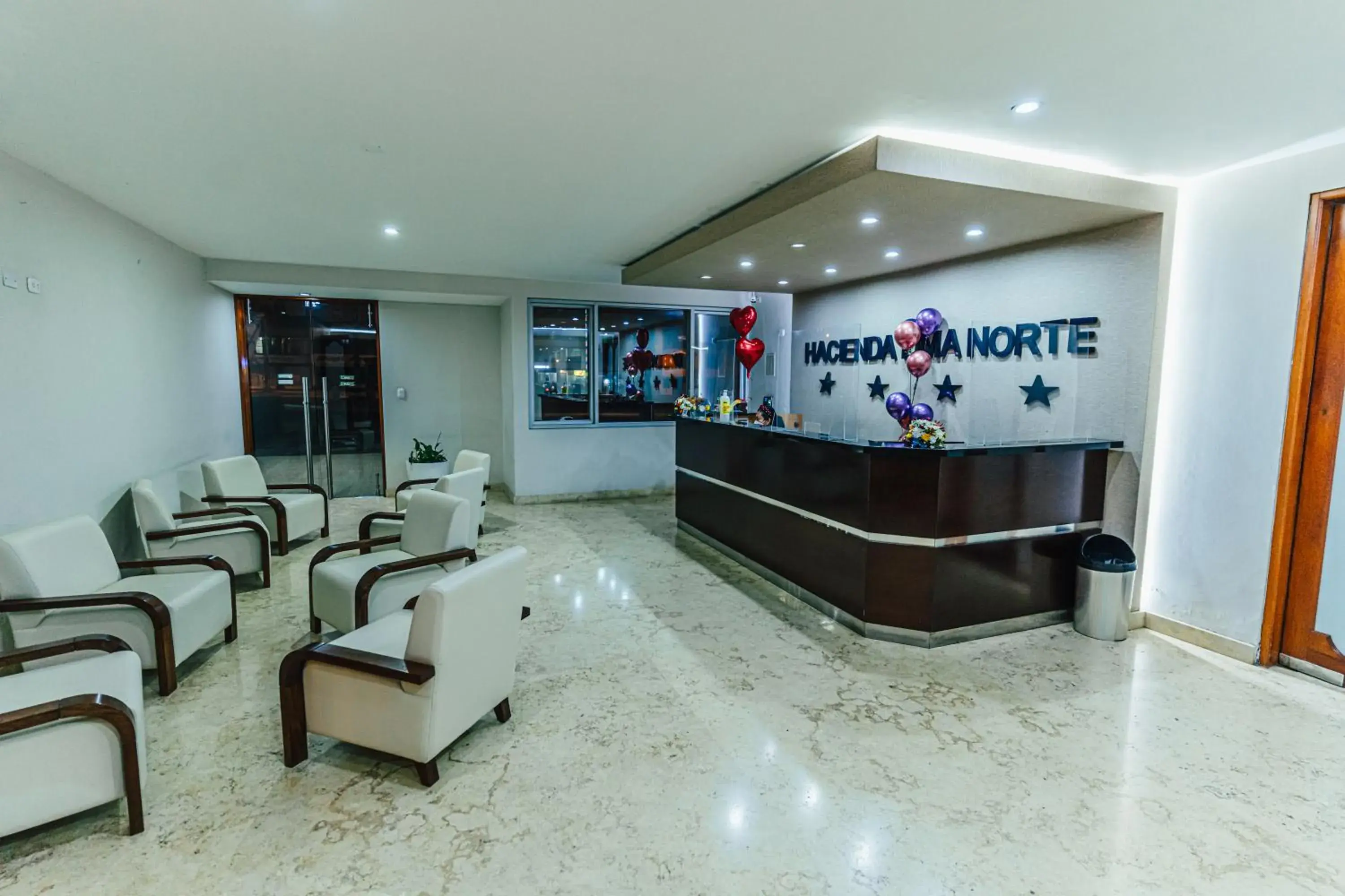 Lobby or reception in Hotel Hacienda Lima Norte Lobby or reception in Hotel Hacienda Lima Norte