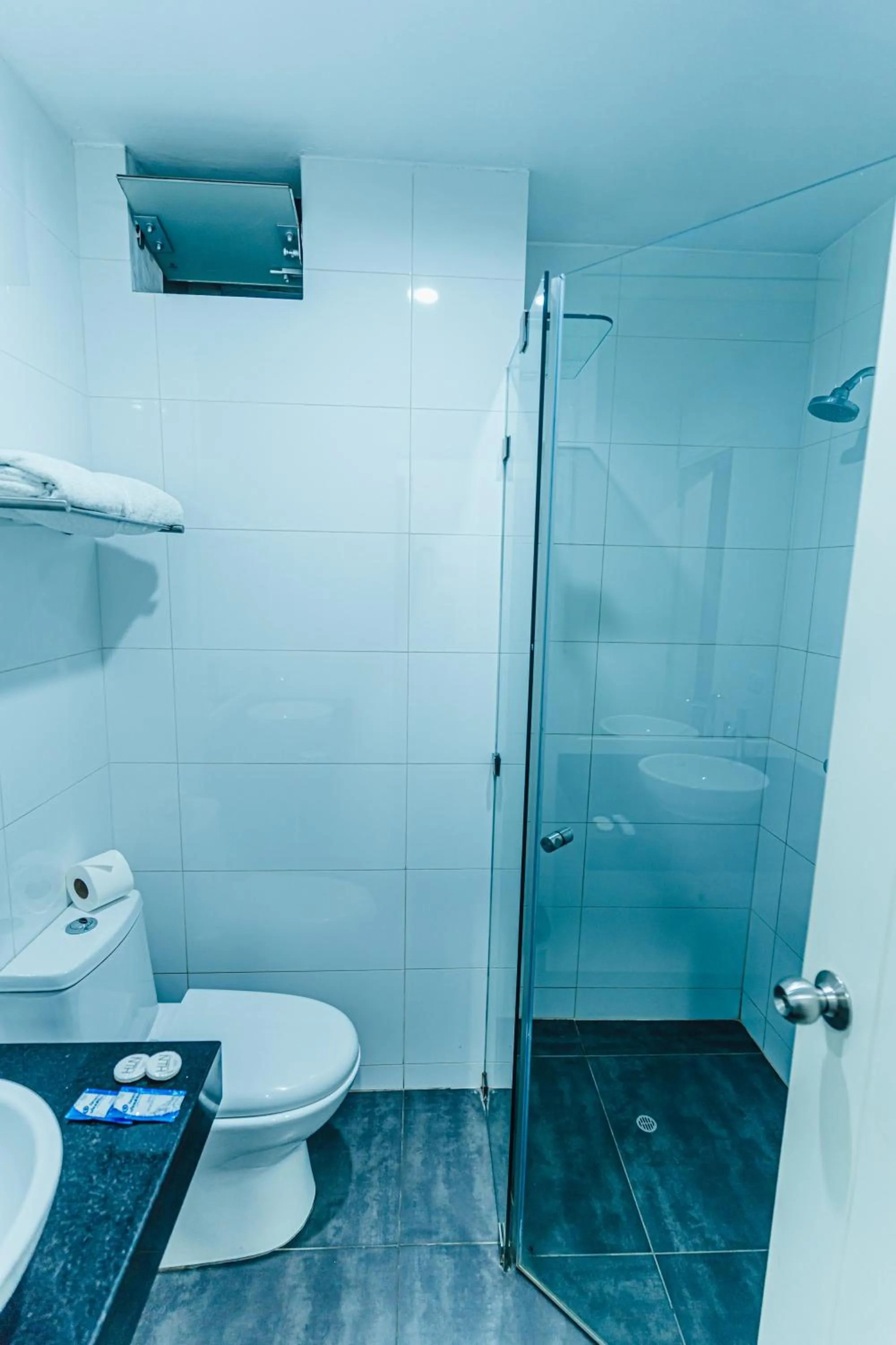 Bathroom in Hotel Hacienda Lima Norte