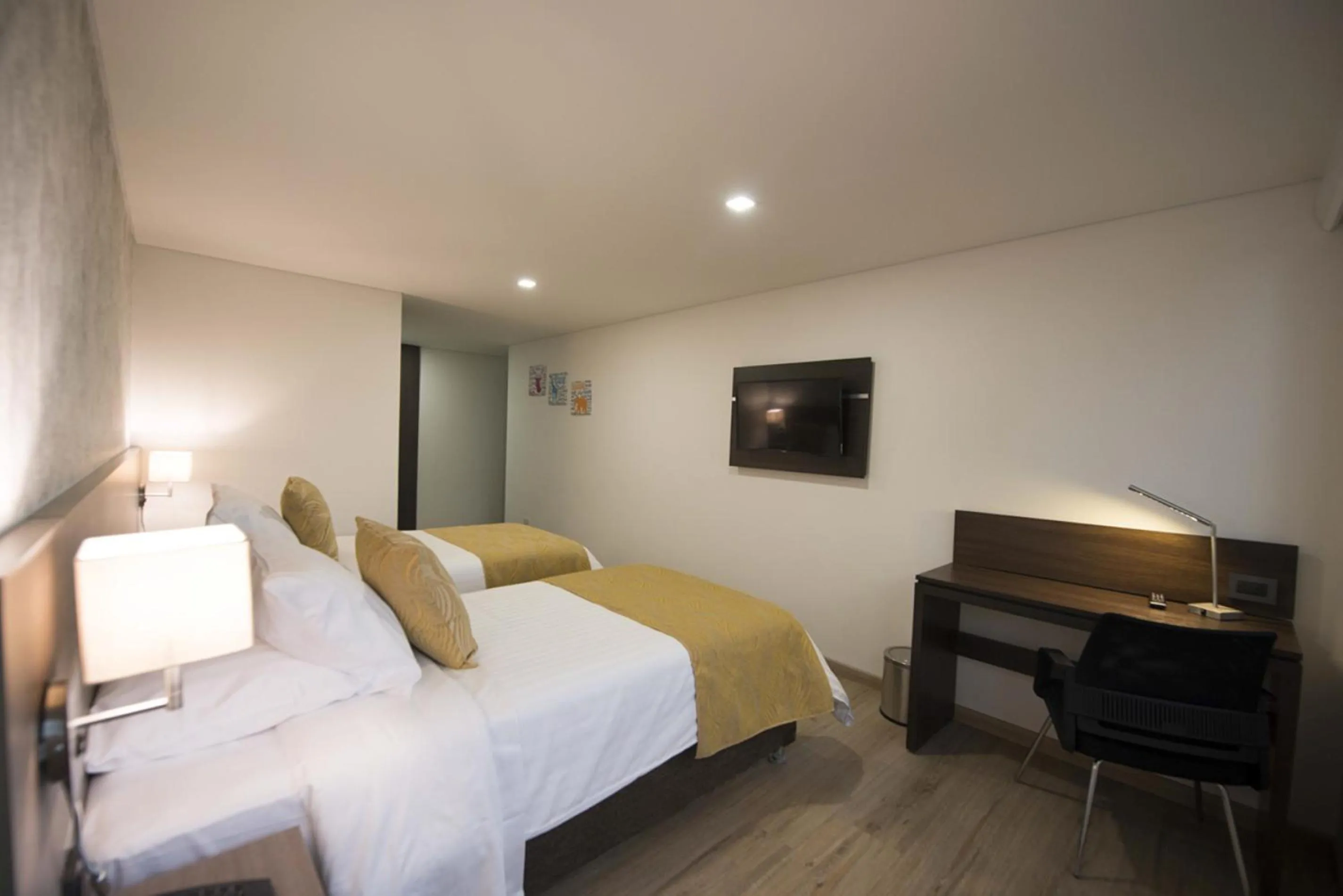 Bed in SM Grand Hotel