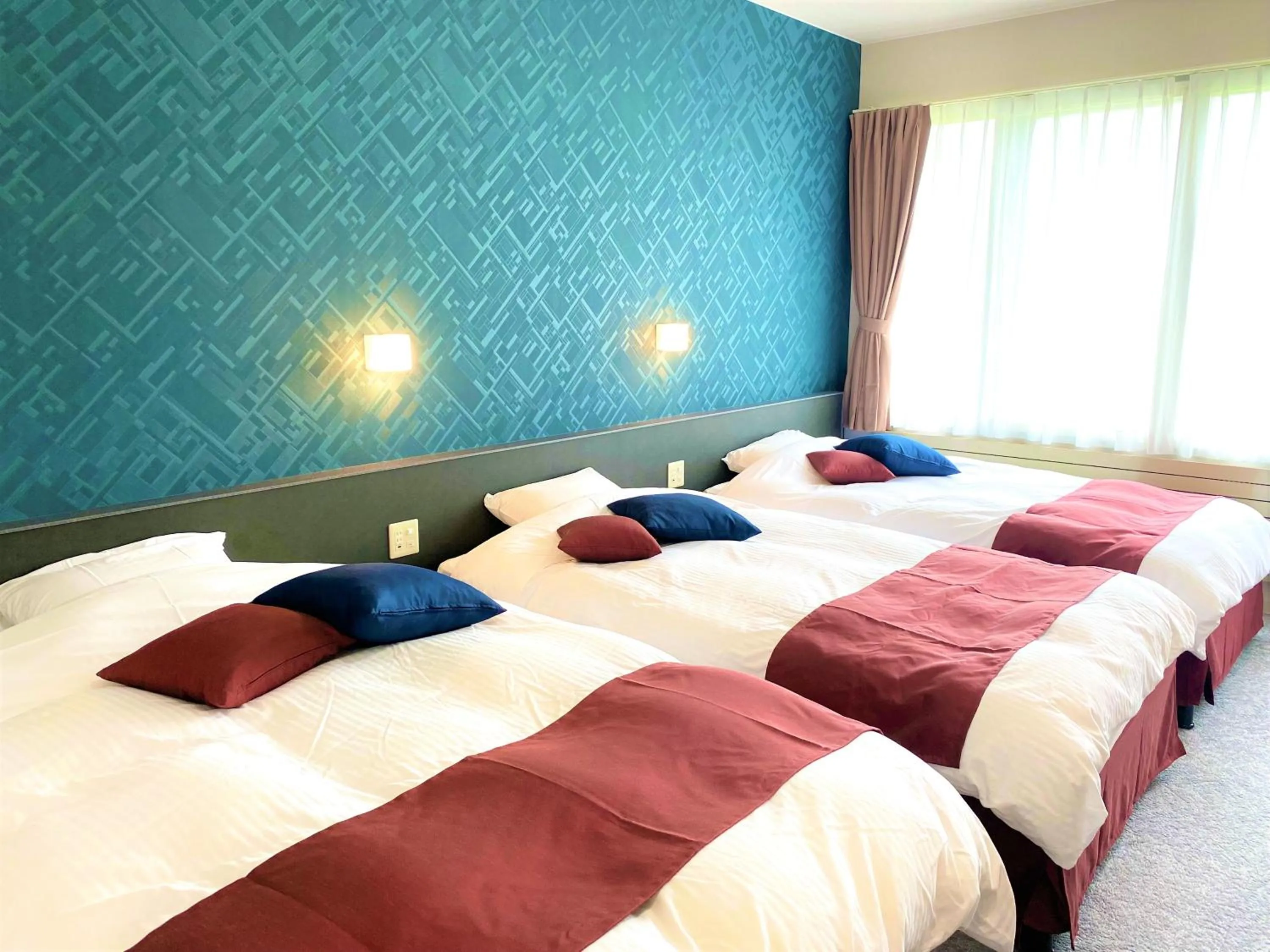 Photo of the whole room, Bed in Tokachi Nauman Onsen Hotel arco