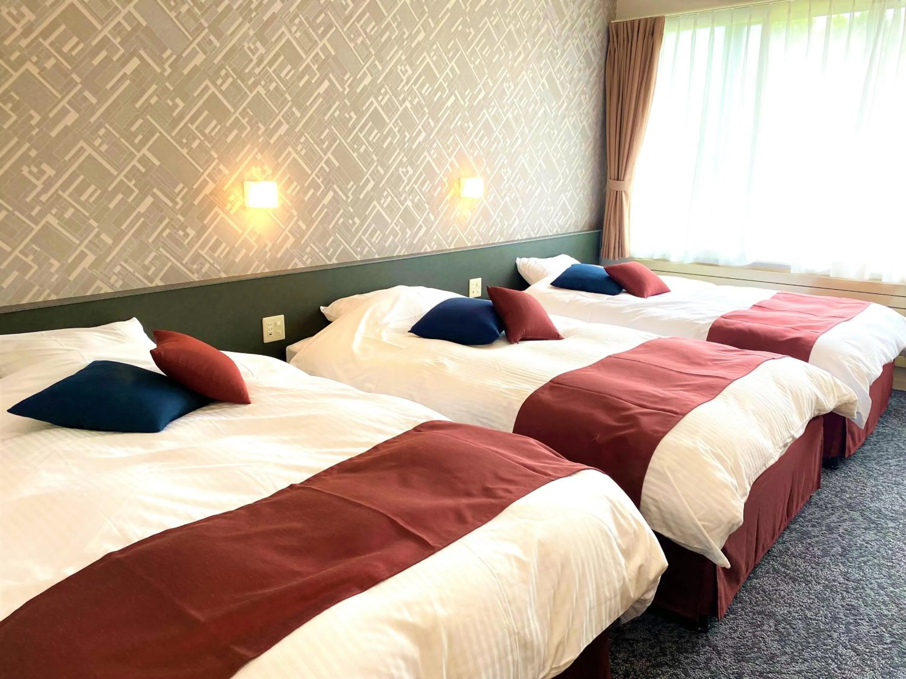 Photo of the whole room, Bed in Tokachi Nauman Onsen Hotel arco